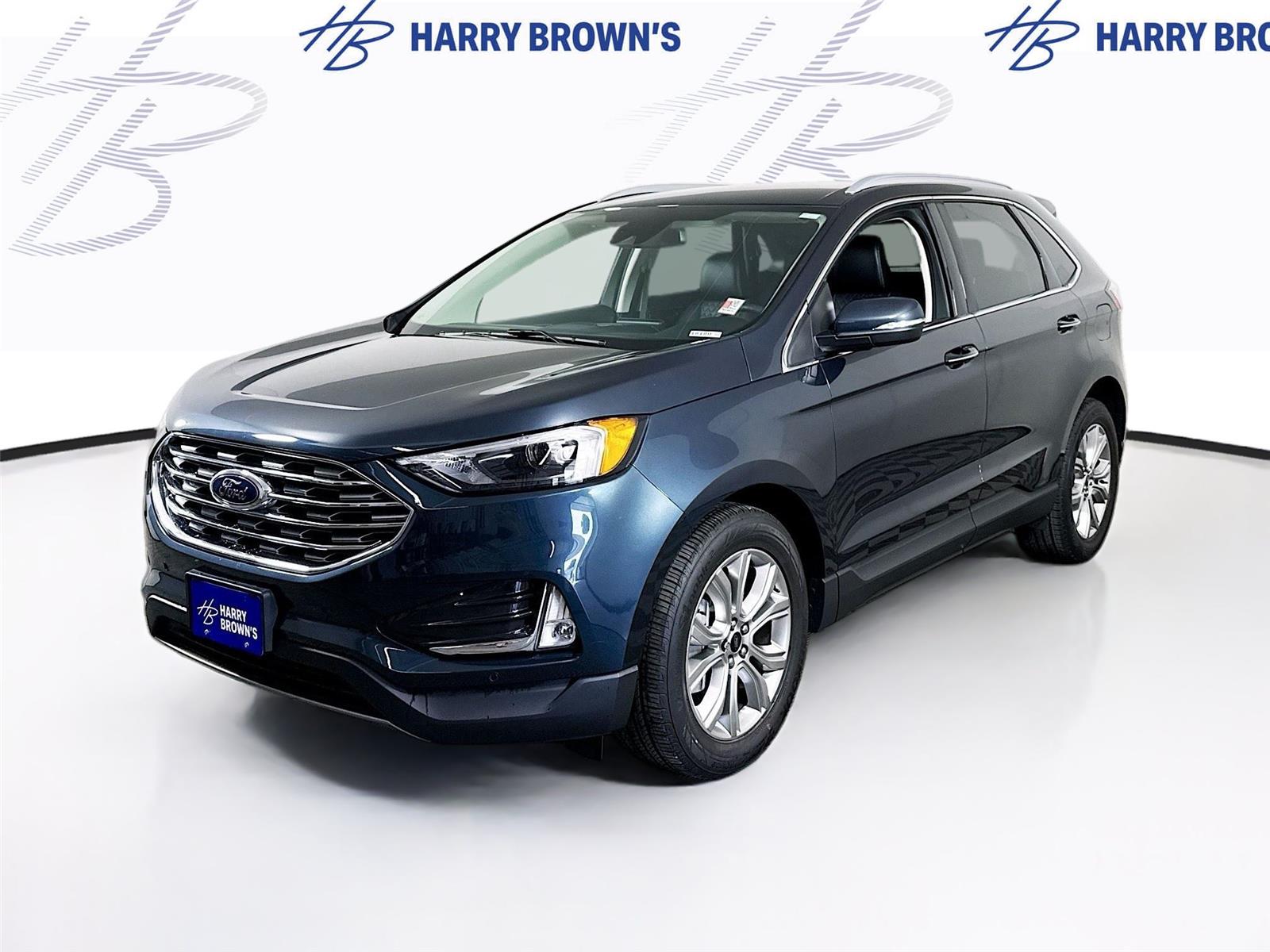 Stone Blue 2024 Ford Edge SUV / Crossover All-Wheel Drive 8-Speed Automatic