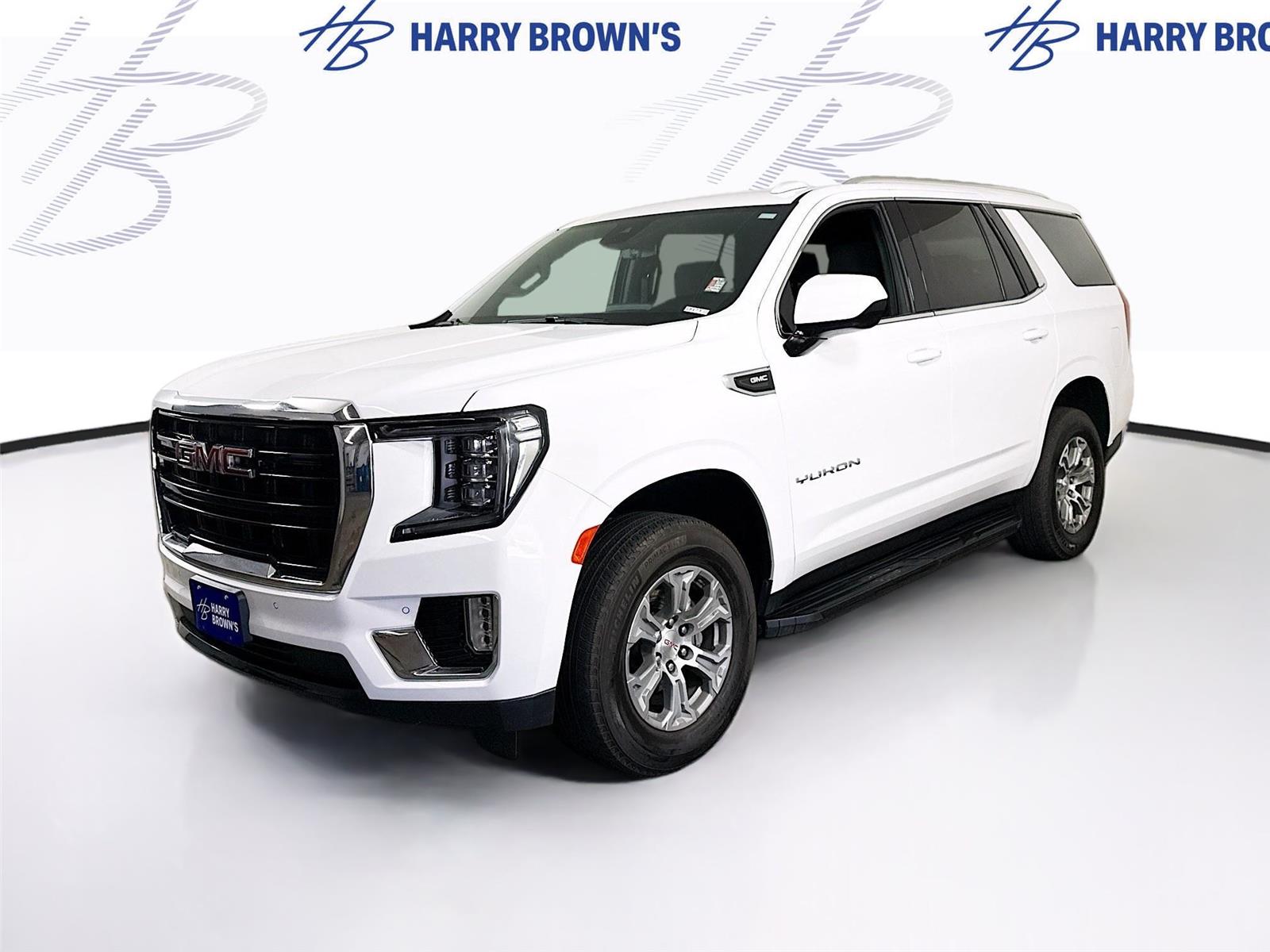 Summit White 2024 GMC Yukon SLE 4WD SUV / Crossover Four-Wheel Drive Automatic