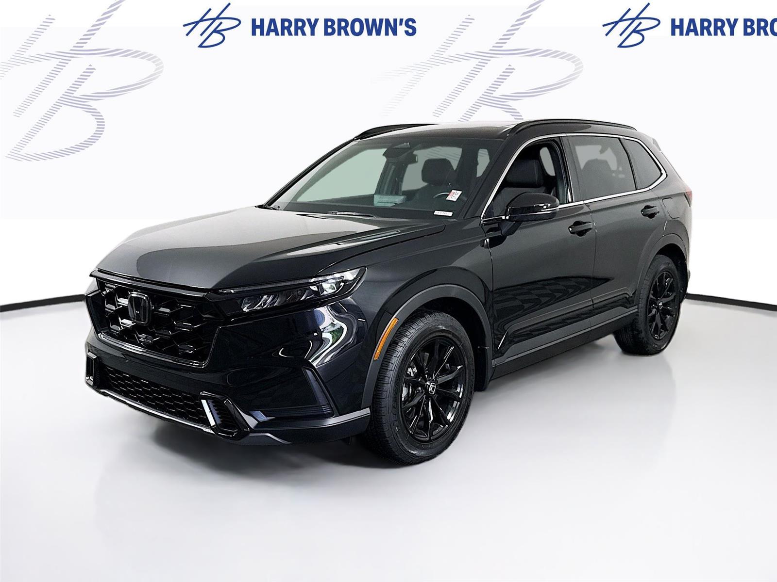 Crystal Black Pearl 2024 Honda CR-V Hybrid Sport AWD SUV / Crossover All-Wheel Drive 1-Speed Dual Clutch