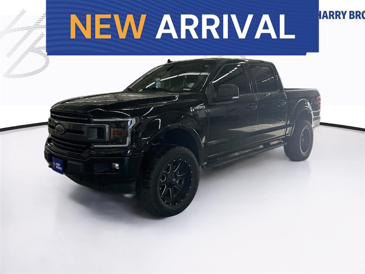 Shadow Black 2018 Ford F-150 XLT SuperCrew 4WD Pickup Truck Four-Wheel Drive Automatic