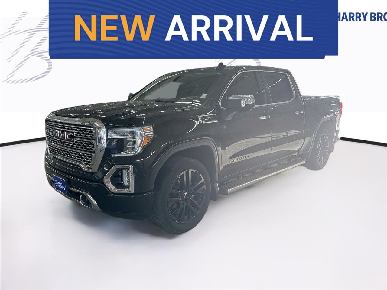 Onyx Black 2020 GMC Sierra 1500 Denali Crew Cab 4WD Pickup Truck Four-Wheel Drive Automatic