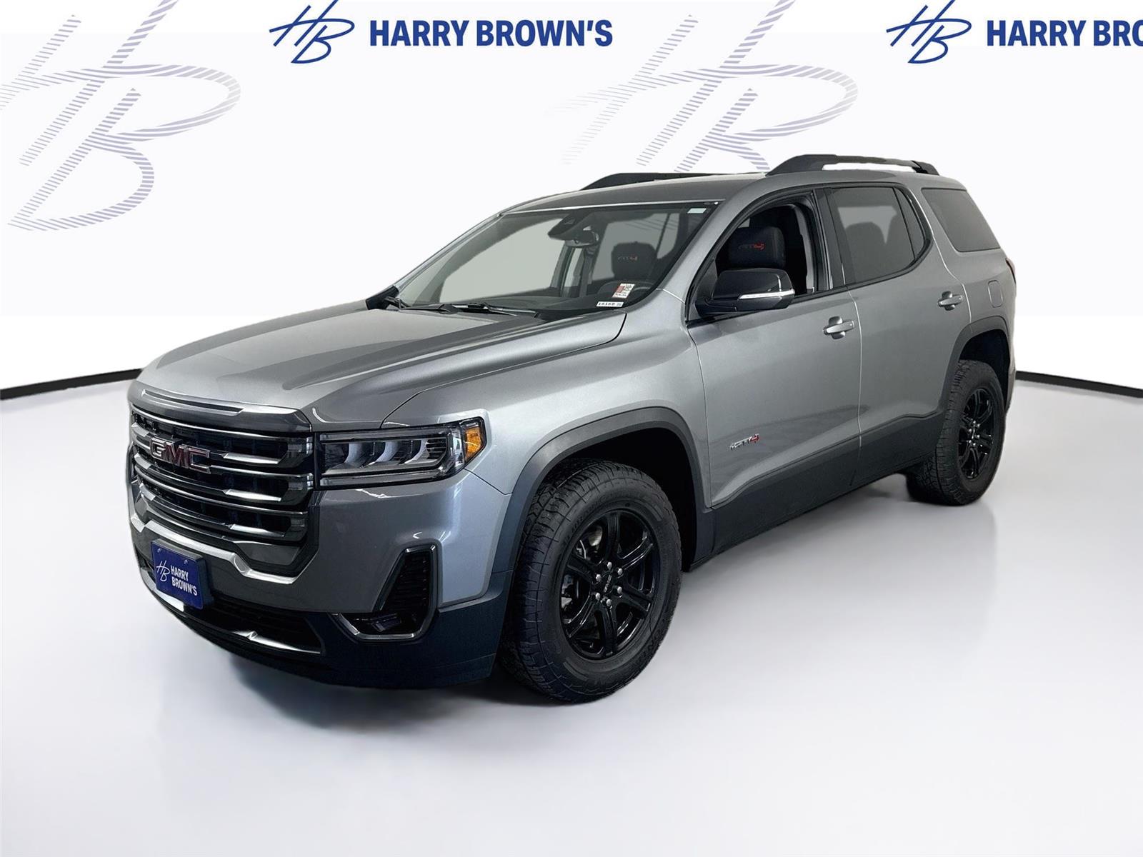 Sterling Metallic 2023 GMC Acadia AT4 AWD SUV / Crossover Four-Wheel Drive 9-Speed Automatic