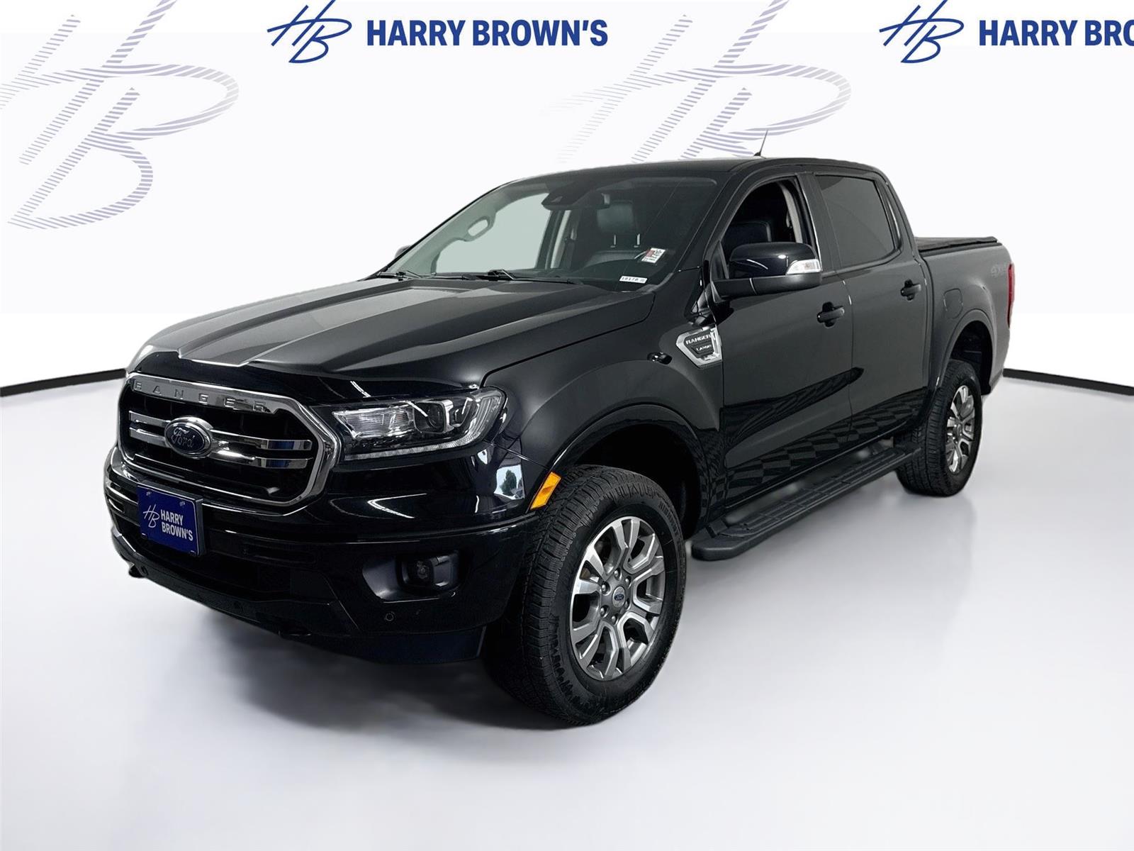 Shadow Black 2023 Ford Ranger Pickup Truck Four-Wheel Drive Automatic