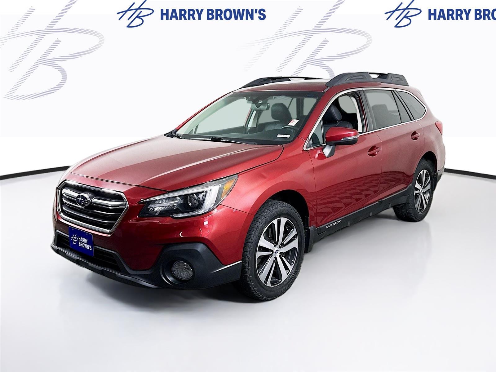 Crimson Red Pearl 2018 Subaru Outback Wagon All-Wheel Drive Continuously Variable Transmission