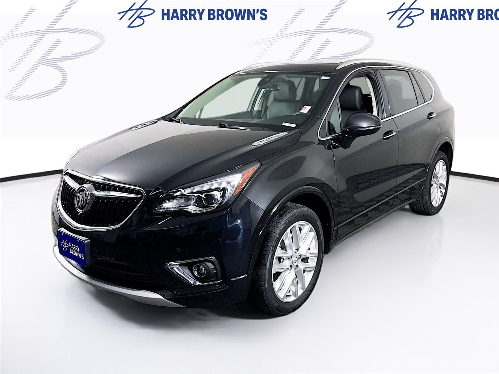 Black (Ebony Twilight Metallic) 2020 Buick Envision SUV / Crossover All-Wheel Drive 9-Speed Automatic