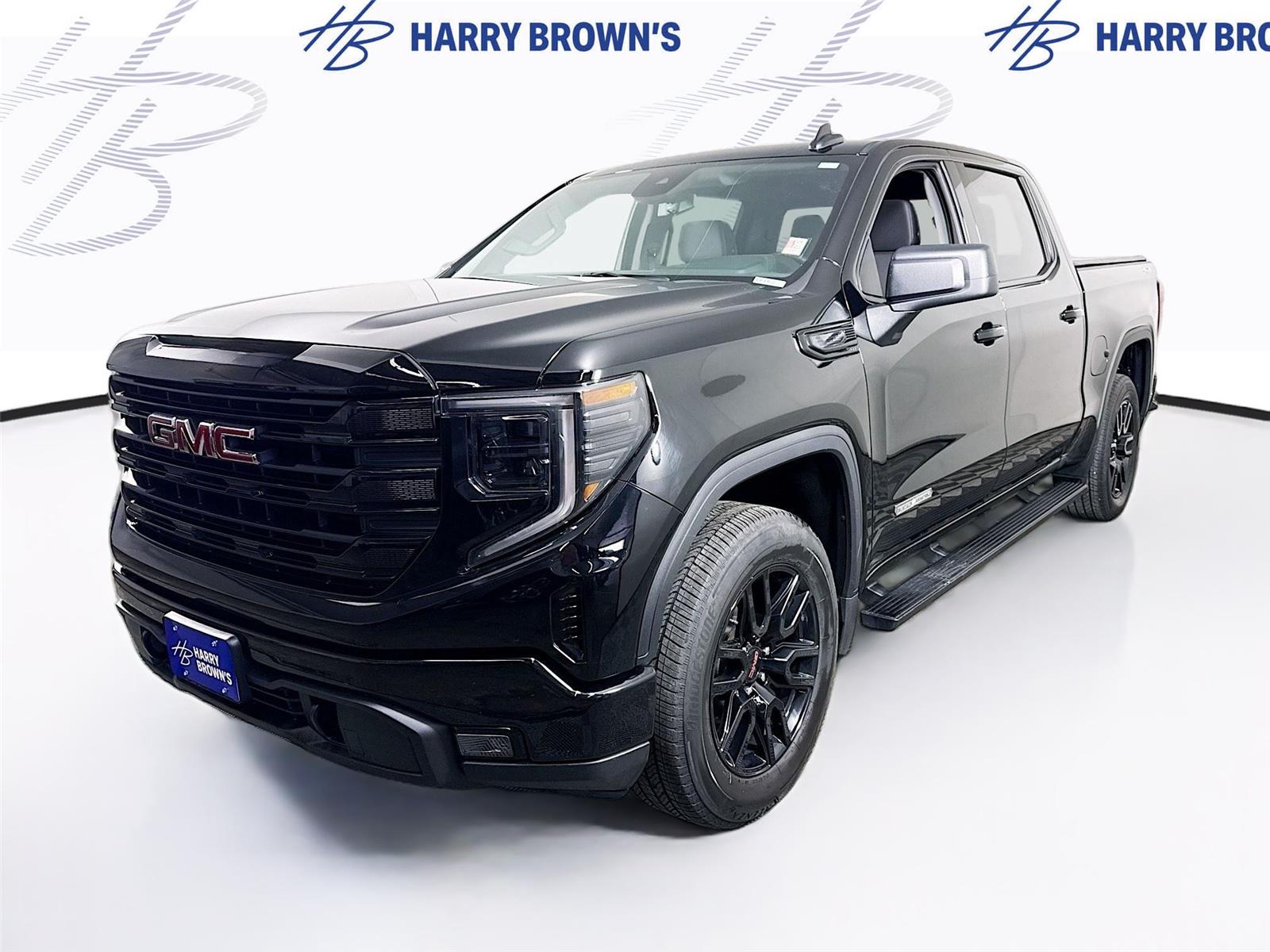 Onyx Black 2024 GMC Sierra 1500 Pickup Truck Four-Wheel Drive 8-Speed Automatic
