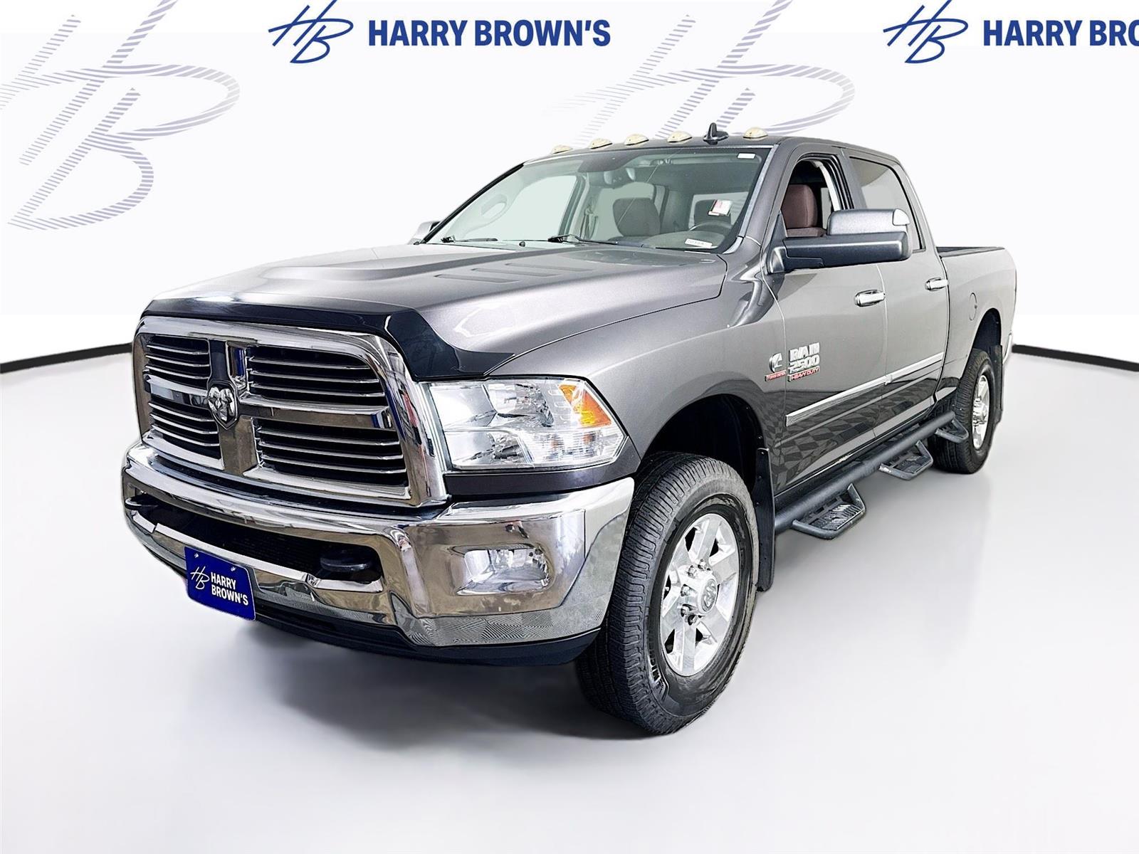 Gray (Granite Crystal Metallic Clearcoat) 2015 RAM 2500 Pickup Truck Four-Wheel Drive 6-Speed Automatic