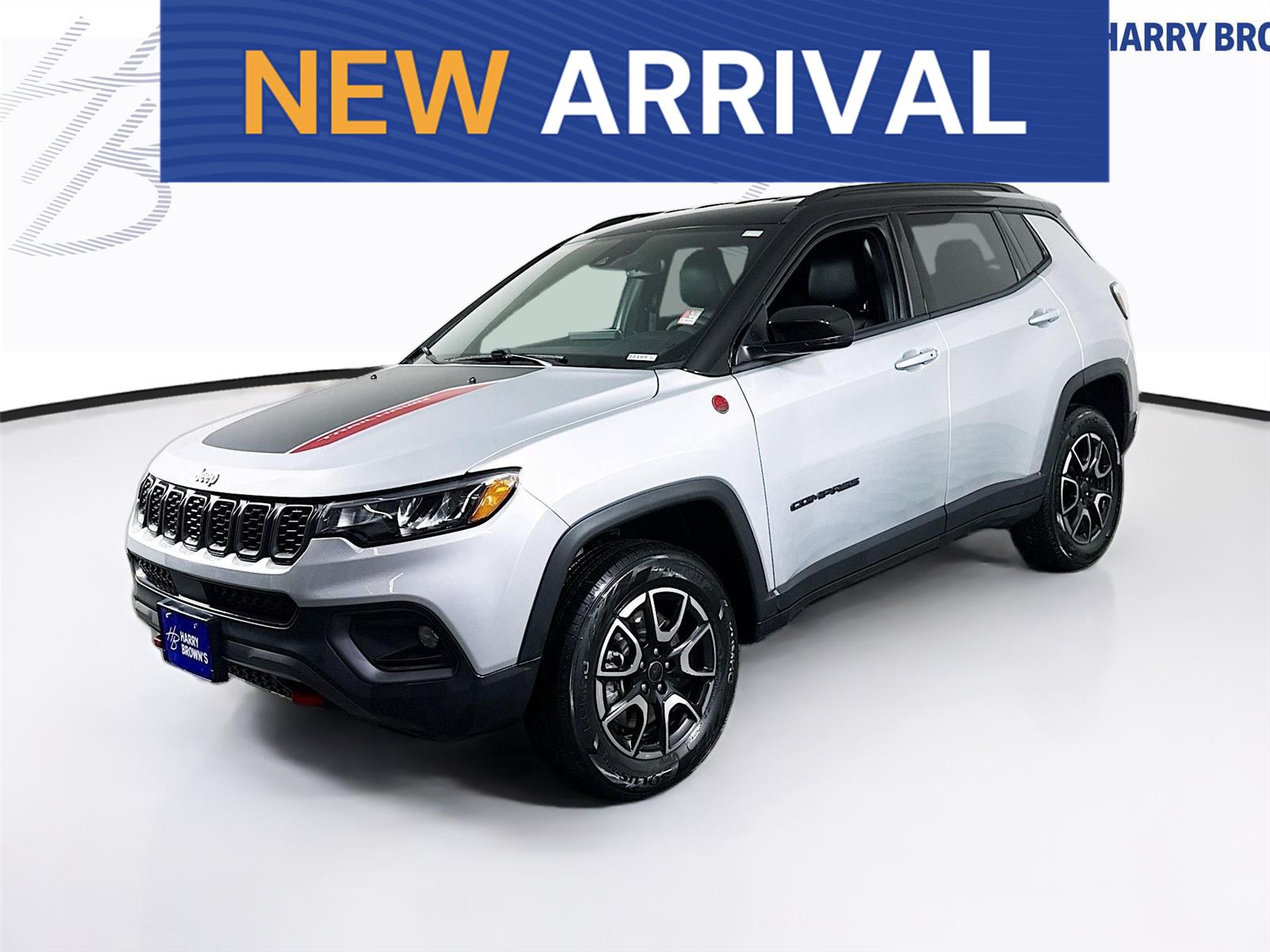 Silver Zynith Metallic Clearcoat 2025 Jeep Compass Trailhawk 4WD SUV / Crossover Four-Wheel Drive 8-Speed Automatic