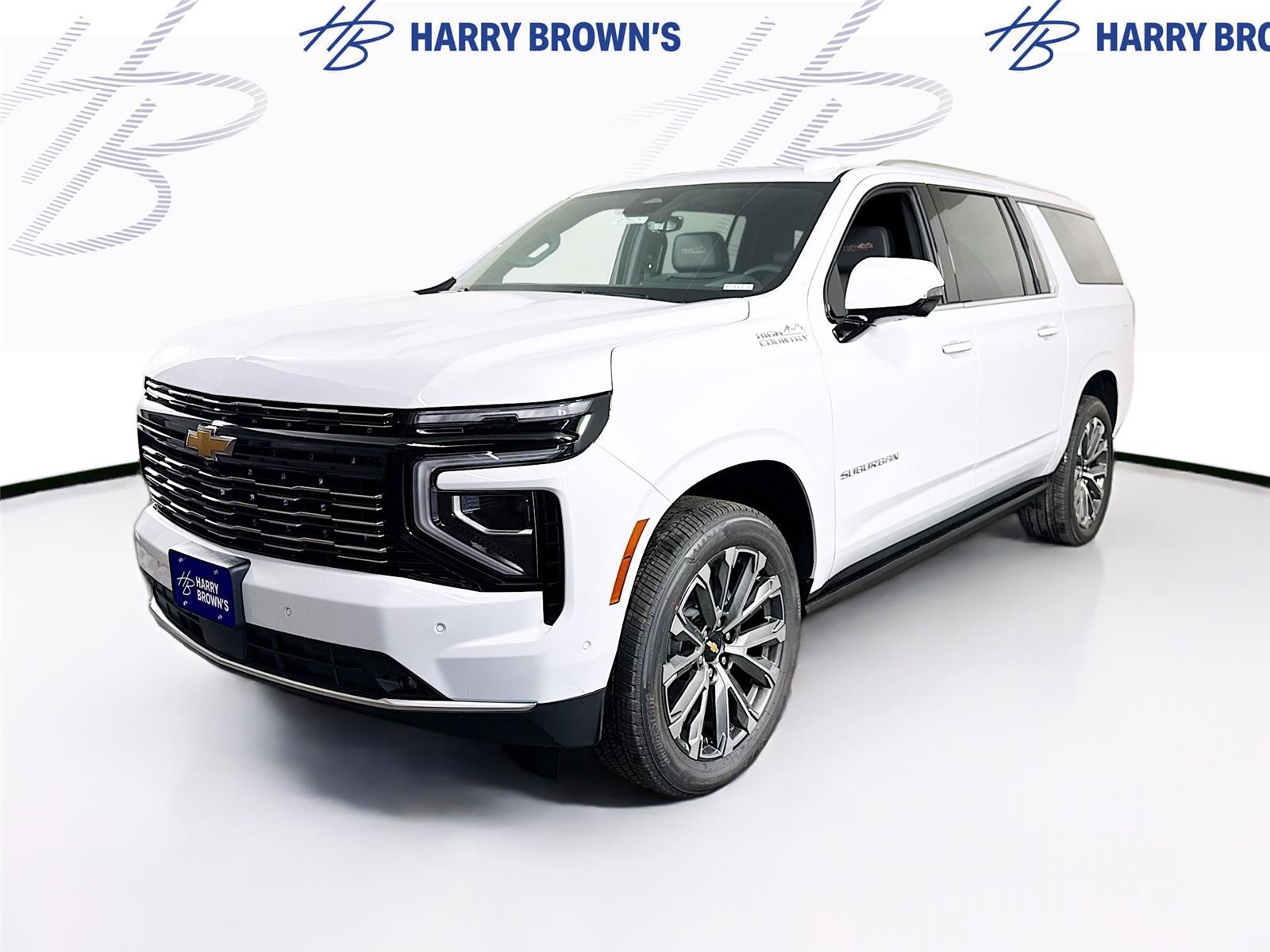 Polar White Tricoat 2026 Chevrolet Suburban SUV / Crossover Four-Wheel Drive Automatic