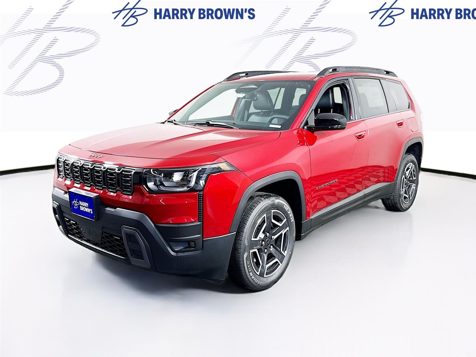 Red Hot Pearlcoat 2026 Jeep Cherokee SUV / Crossover Four-Wheel Drive Automatic