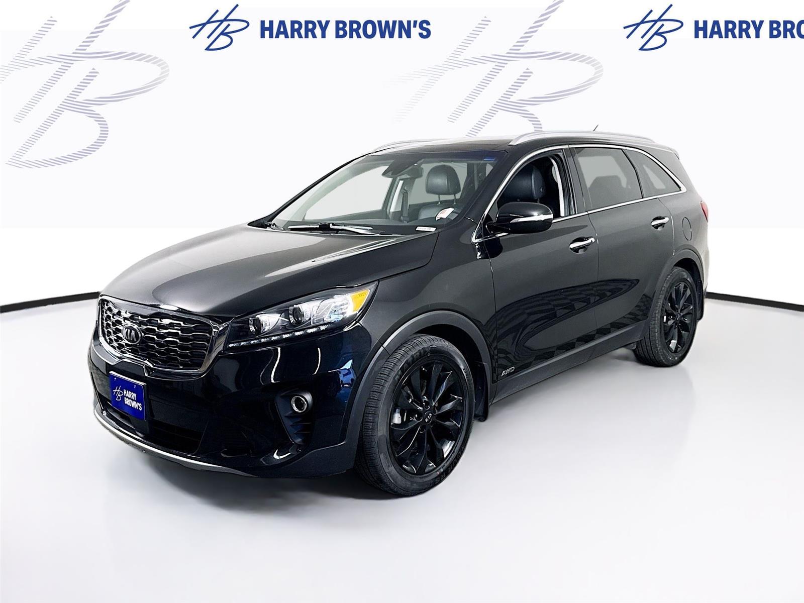 Ebony Black 2020 Kia Sorento SUV / Crossover All-Wheel Drive 8-Speed Automatic