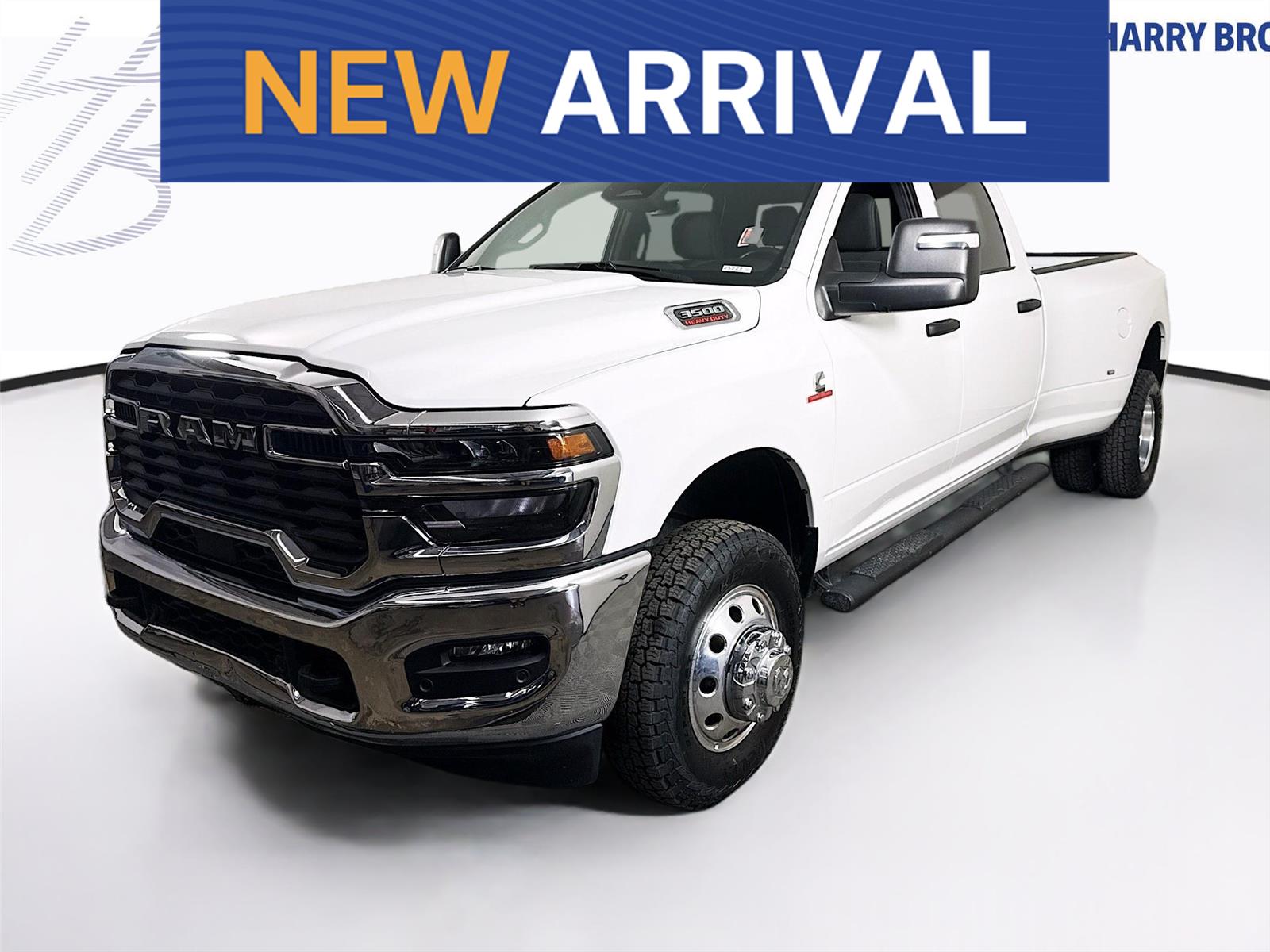 Bright White Clearcoat 2026 RAM 3500 Tradesman Crew Cab LB DRW 4WD Pickup Truck Four-Wheel Drive 8-Speed Automatic