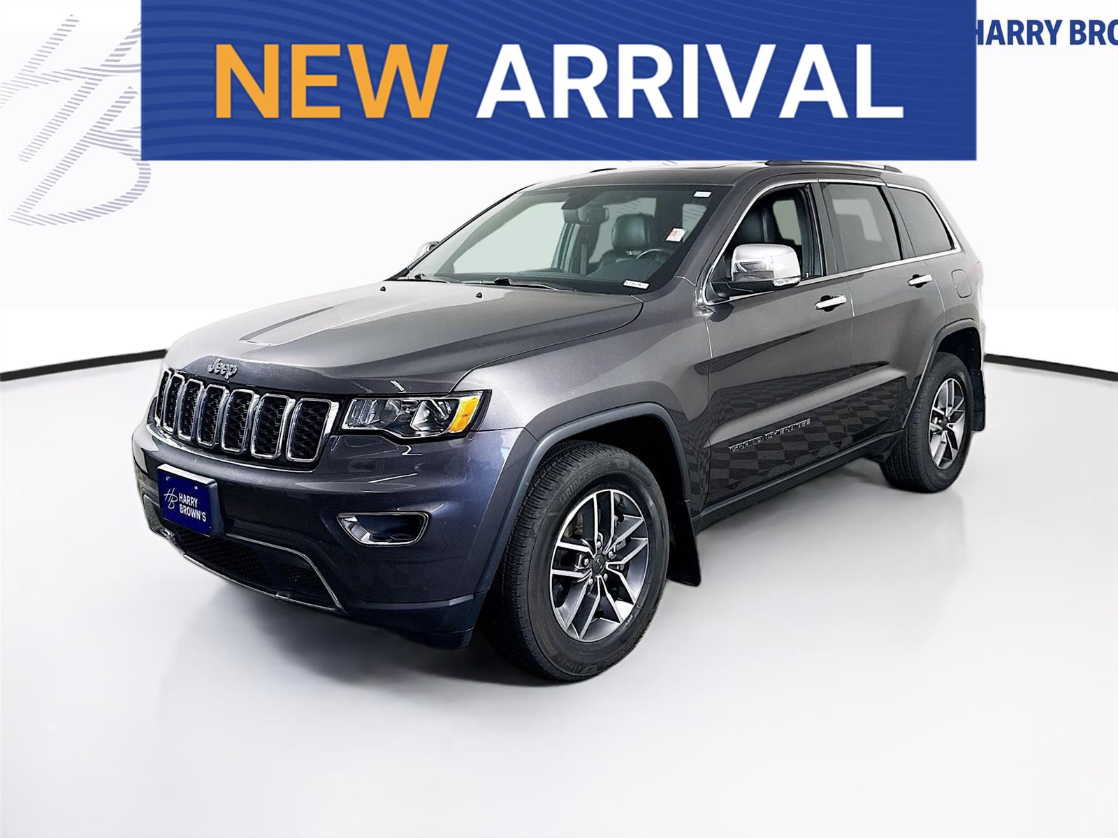 Gray (Granite Crystal Metallic Clearcoat) 2021 Jeep Grand Cherokee Limited 4WD SUV / Crossover Four-Wheel Drive 8-Speed Automatic