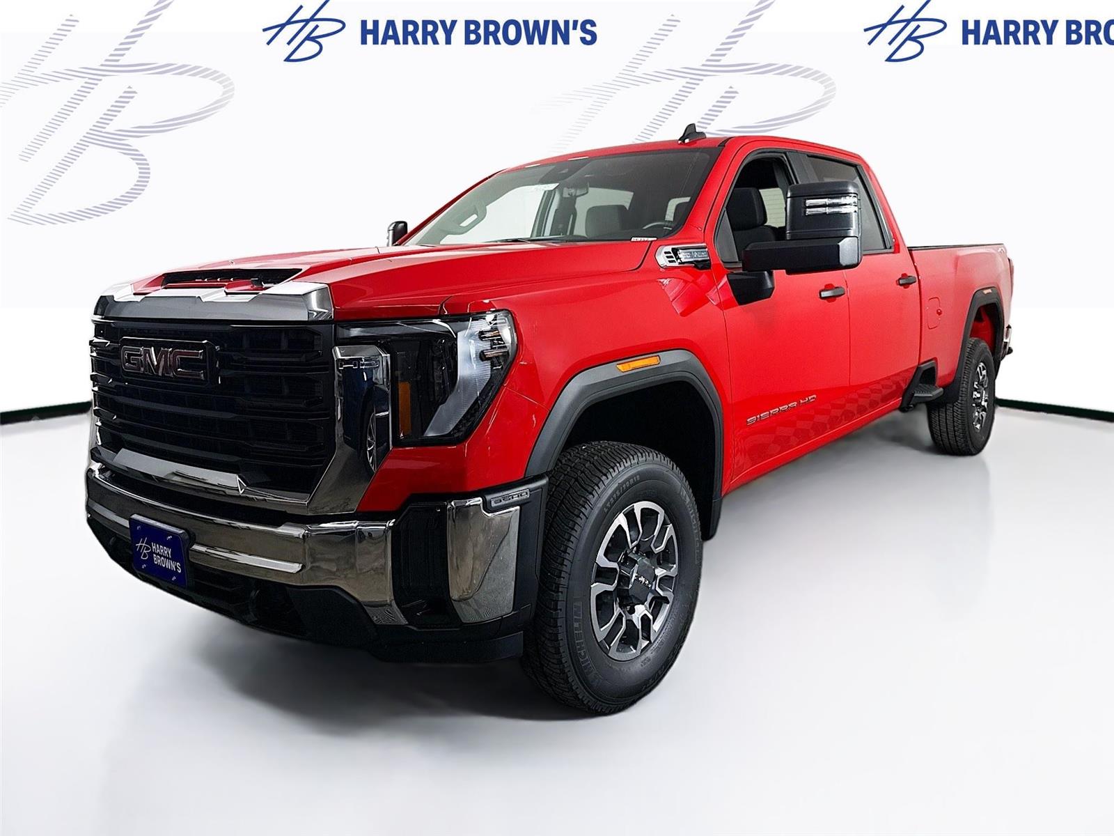 Cardinal Red 2026 GMC Sierra 3500HD Pickup Truck Four-Wheel Drive Automatic