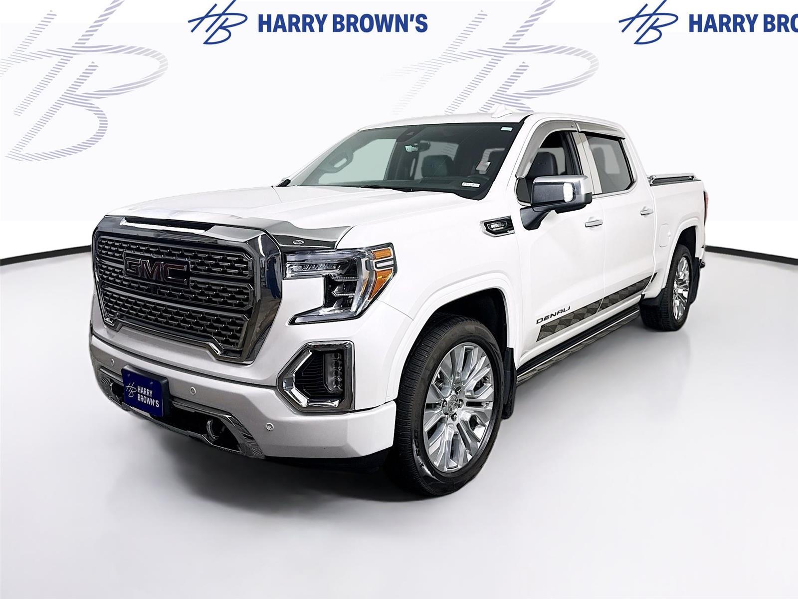 White Frost Tricoat 2020 GMC Sierra 1500 Pickup Truck Four-Wheel Drive Automatic