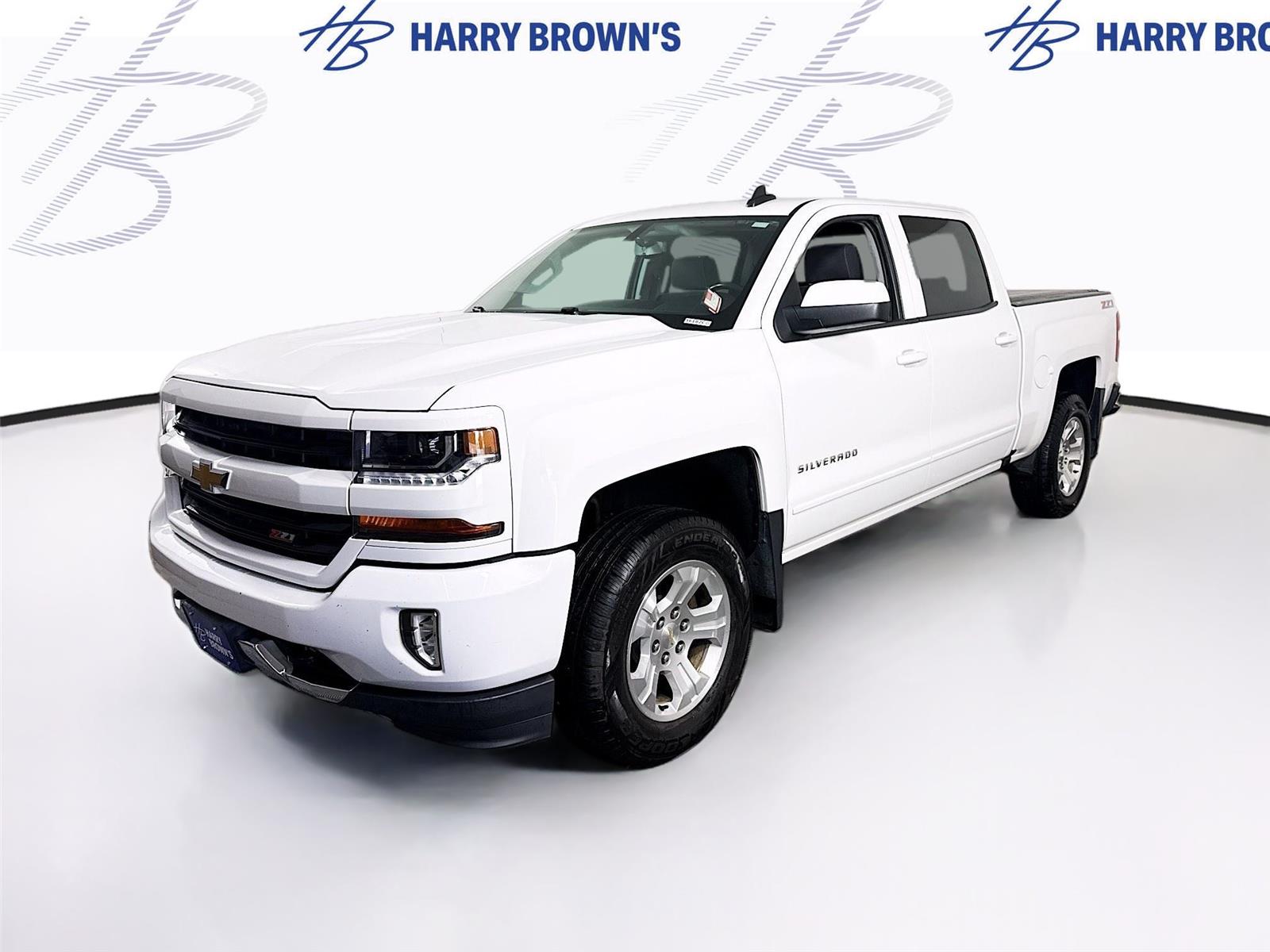 Summit White 2016 Chevrolet Silverado 1500 Pickup Truck Four-Wheel Drive 6-Speed Automatic