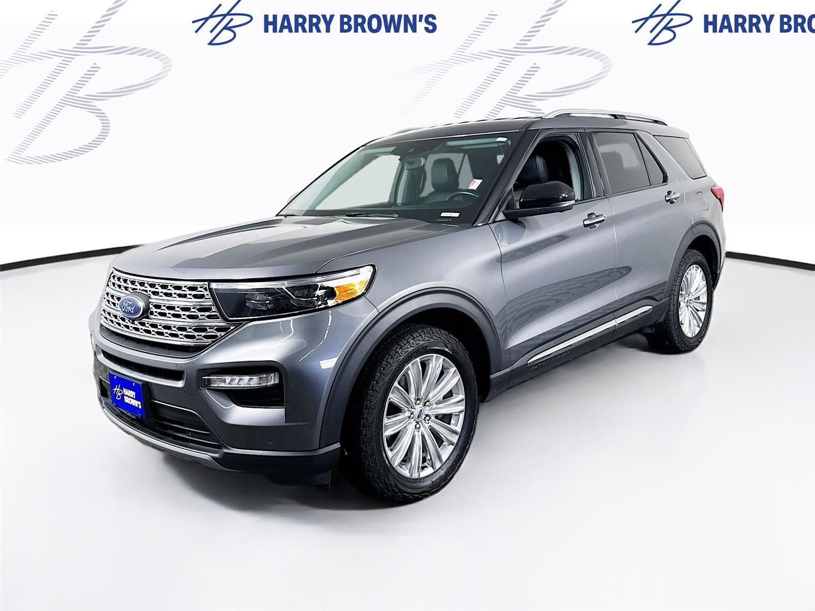 Carbonized Gray 2021 Ford Explorer SUV / Crossover All-Wheel Drive Automatic