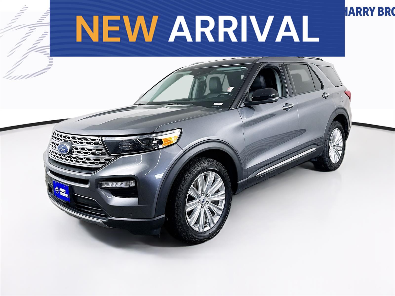 Carbonized Gray 2021 Ford Explorer SUV / Crossover All-Wheel Drive Automatic