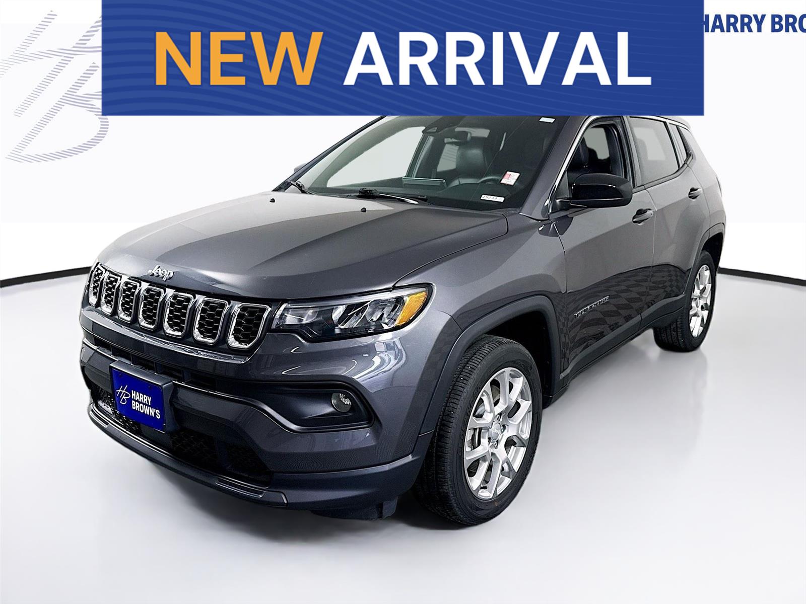 Baltic Gray Metallic Clearcoat 2024 Jeep Compass SUV / Crossover Four-Wheel Drive 8-Speed Automatic