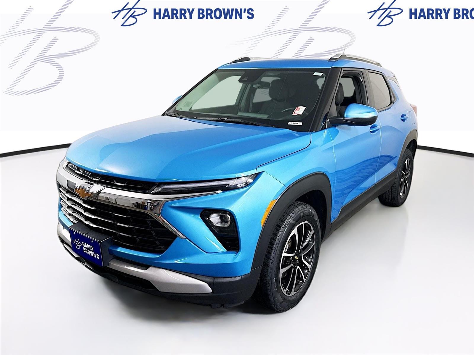 Marina Blue Metallic 2025 Chevrolet Trailblazer SUV / Crossover Four-Wheel Drive 9-Speed Automatic