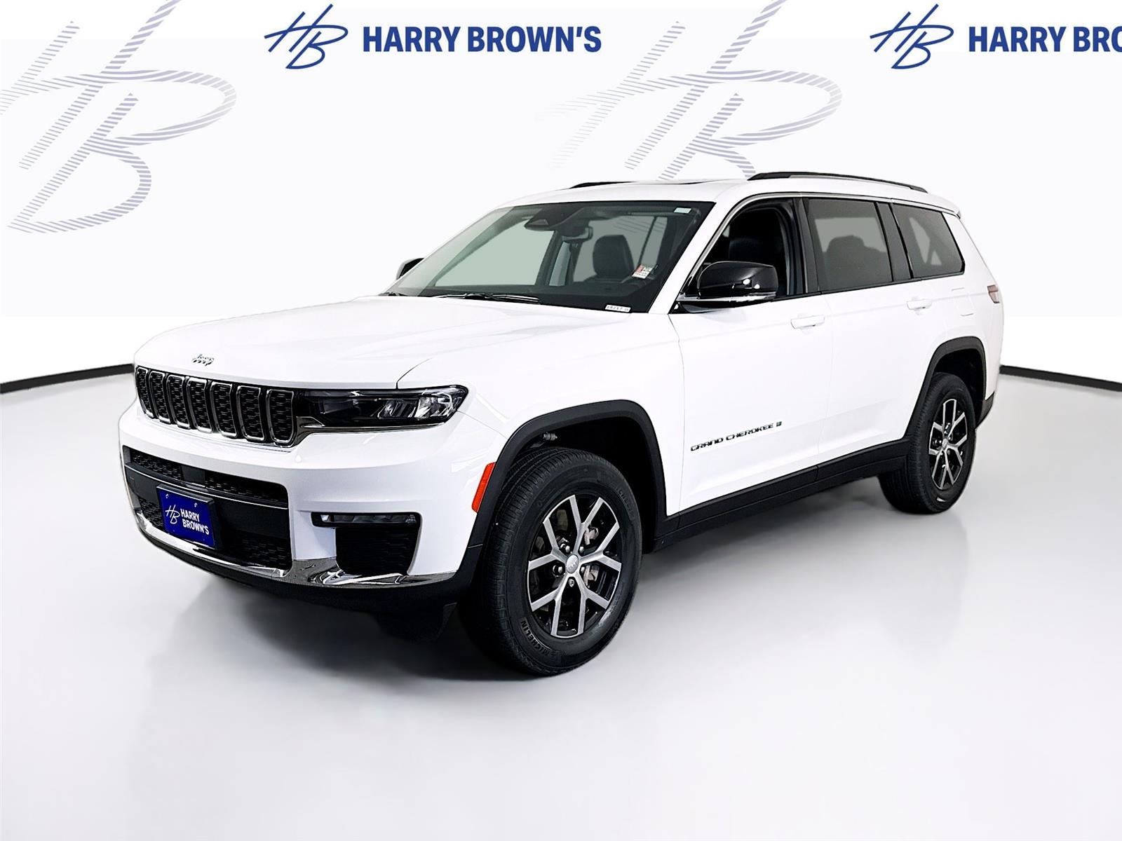 Bright White Clearcoat 2024 Jeep Grand Cherokee L SUV / Crossover Four-Wheel Drive 8-Speed Automatic