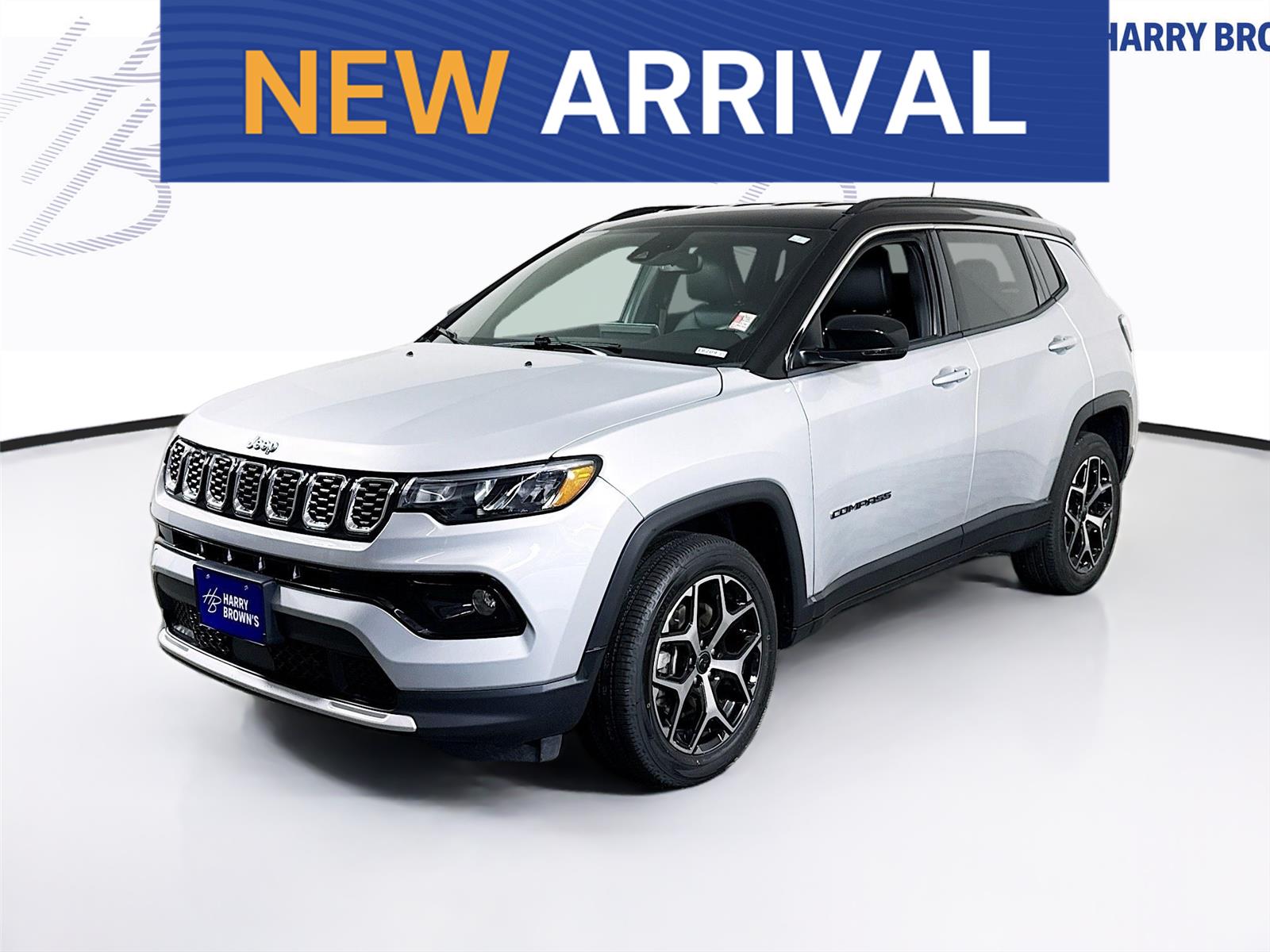 Silver Zynith Metallic Clearcoat 2025 Jeep Compass SUV / Crossover Four-Wheel Drive 8-Speed Automatic