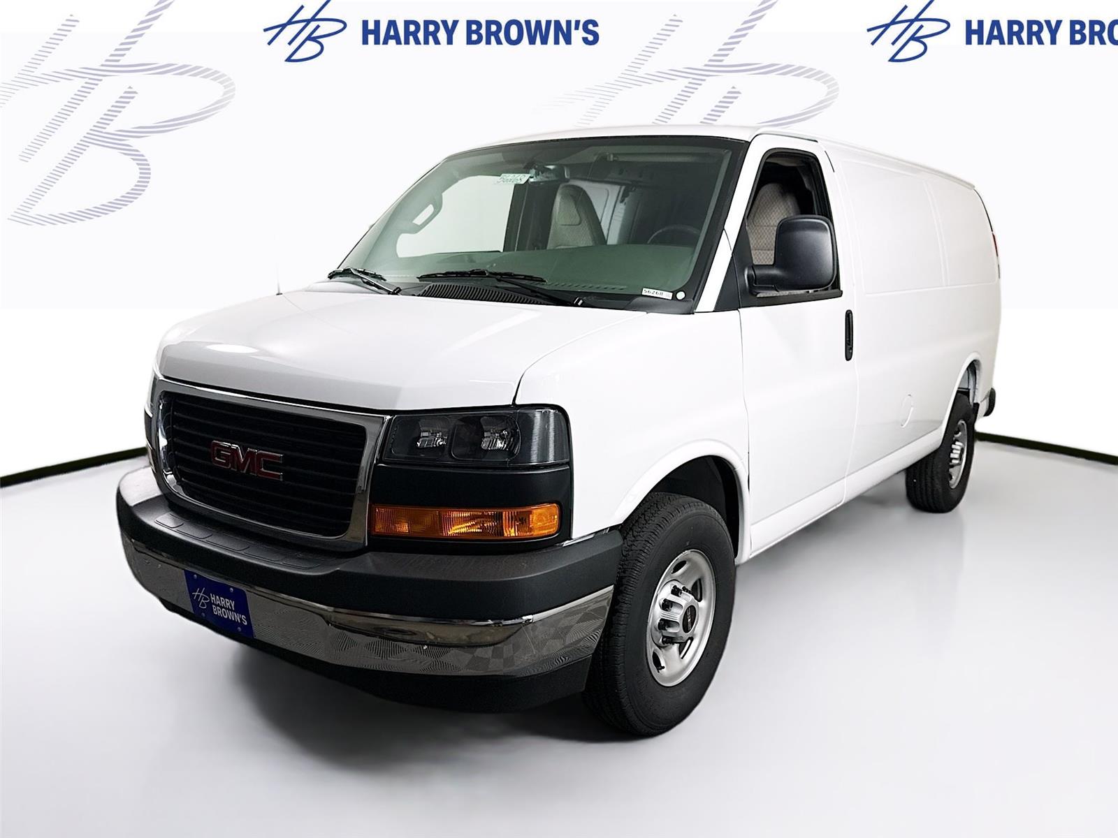 Summit White 2026 GMC Savana Cargo Van Rear-Wheel Drive 8-Speed Automatic