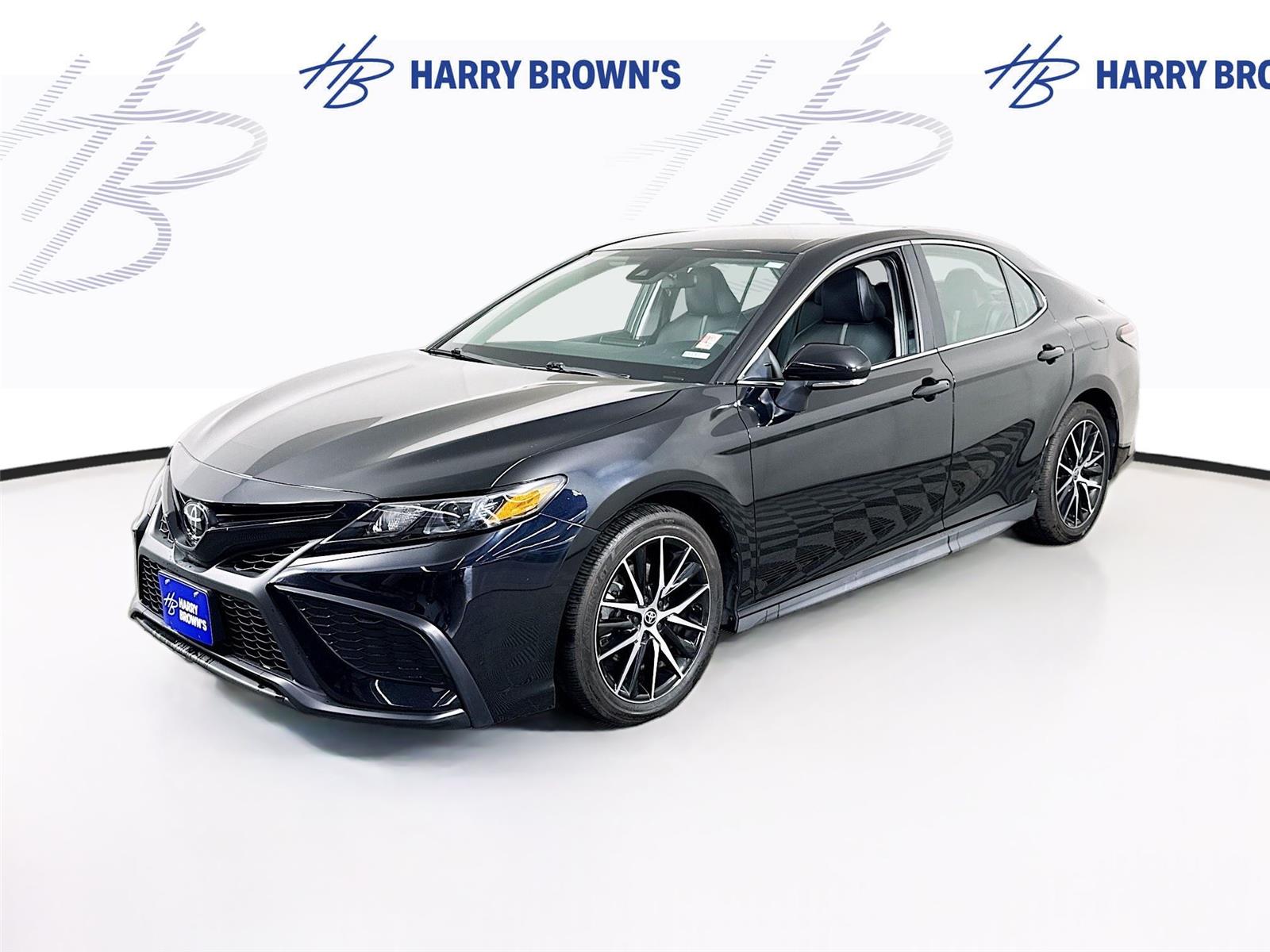 Midnight Black Metallic 2024 Toyota Camry Sedan All-Wheel Drive Automatic