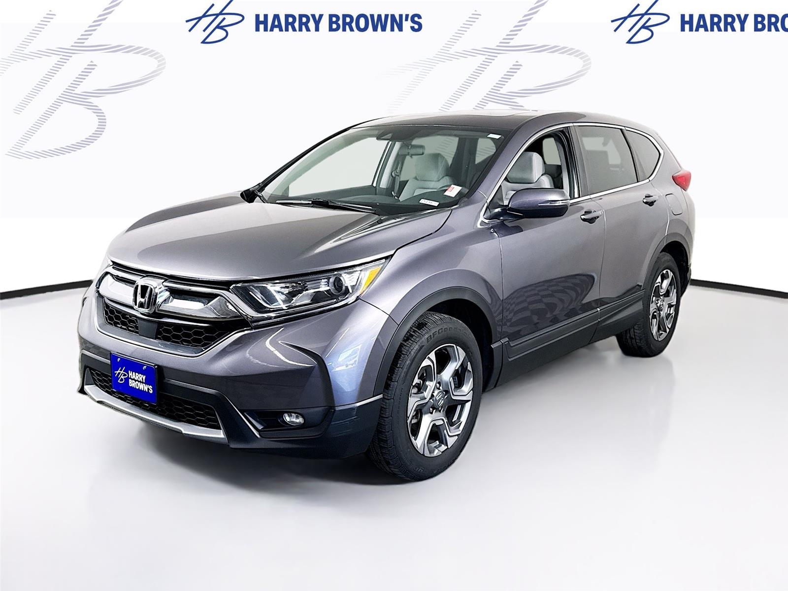 Gray (Modern Steel Metallic) 2019 Honda CR-V SUV / Crossover All-Wheel Drive Continuously Variable Transmission