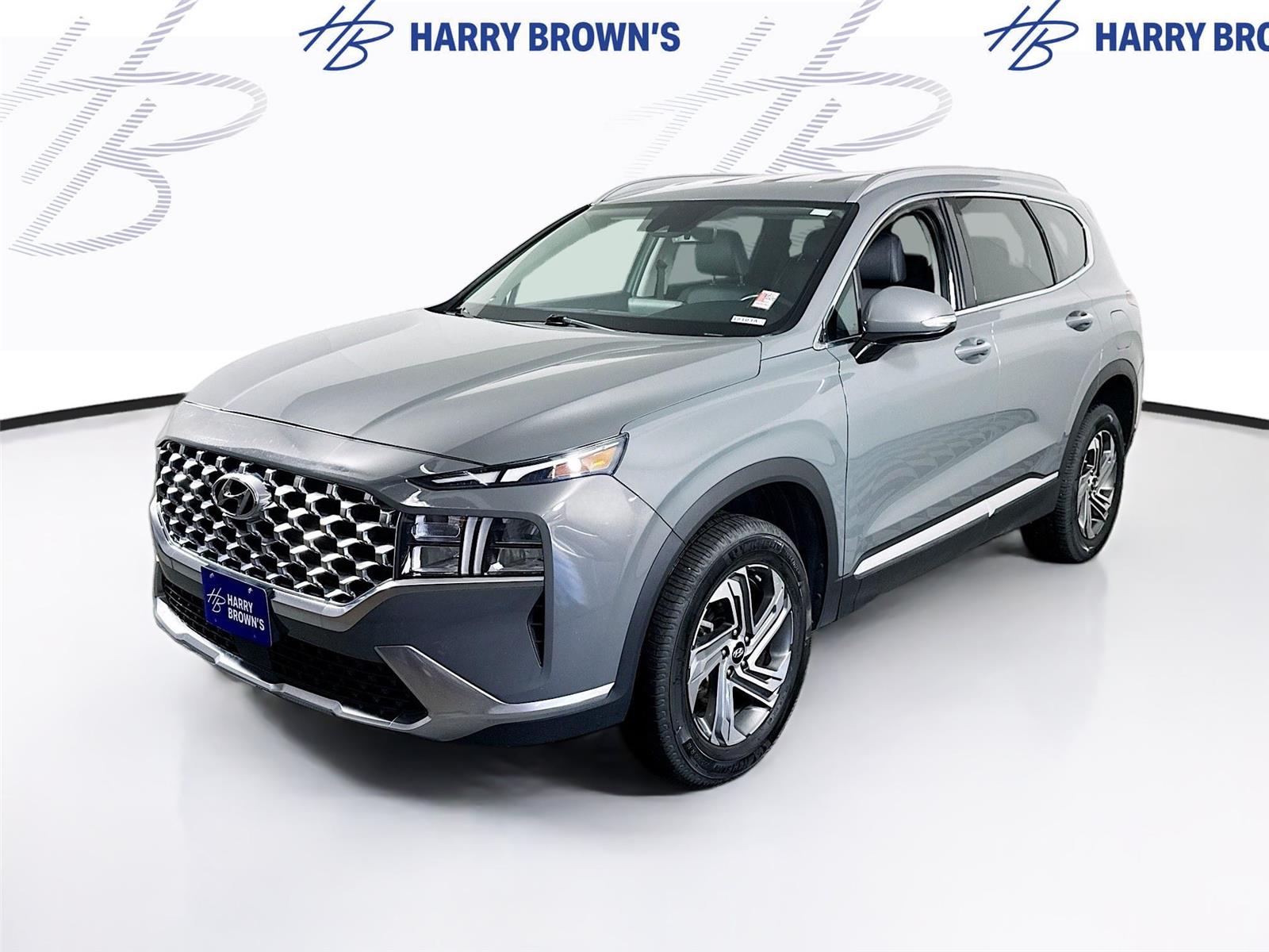 Hampton Gray 2021 Hyundai Santa Fe SUV / Crossover All-Wheel Drive Automatic