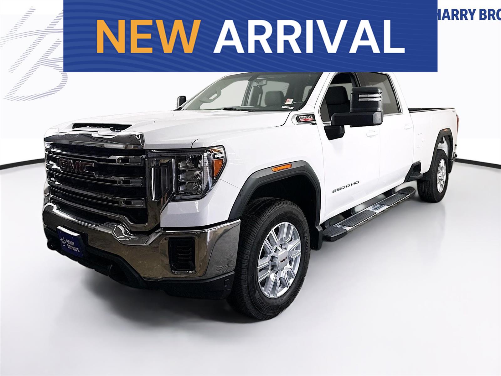 Summit White 2021 GMC Sierra 3500HD Pickup Truck Four-Wheel Drive 6-Speed Automatic