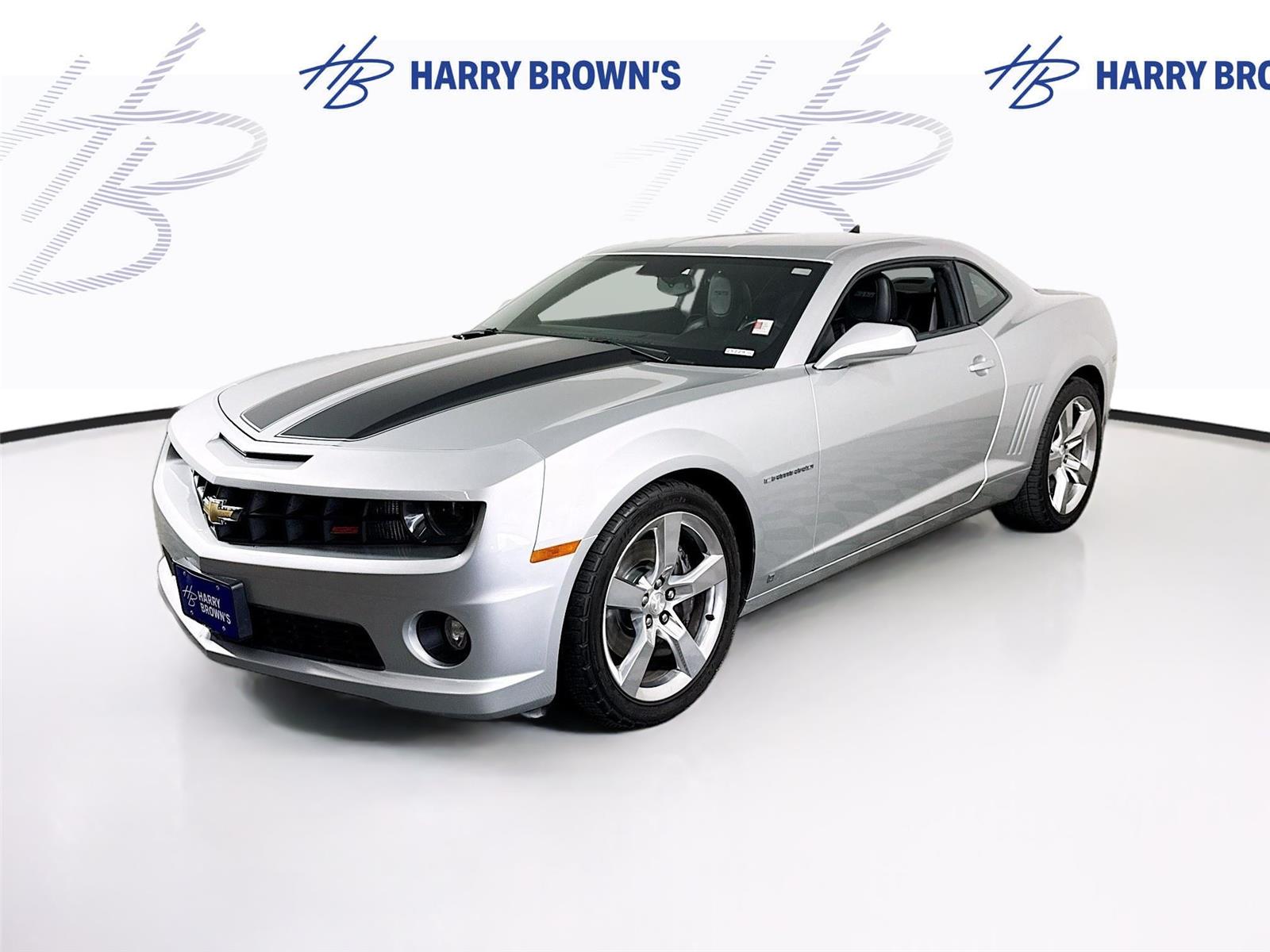 Silver Ice Metallic 2010 Chevrolet Camaro Coupe Rear-Wheel Drive 6-Speed Automatic