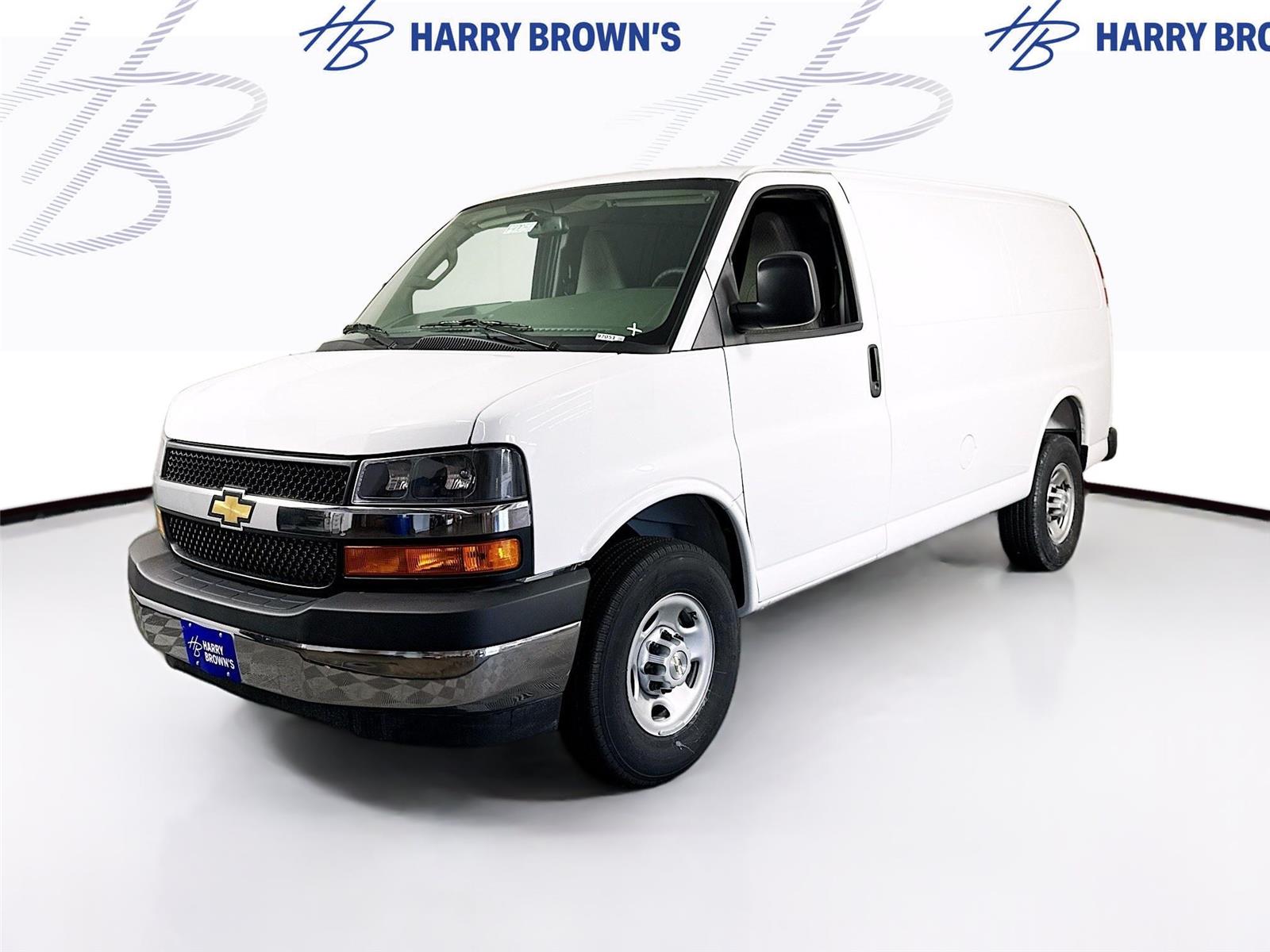 Summit White 2026 Chevrolet Express Cargo Van Rear-Wheel Drive 8-Speed Automatic