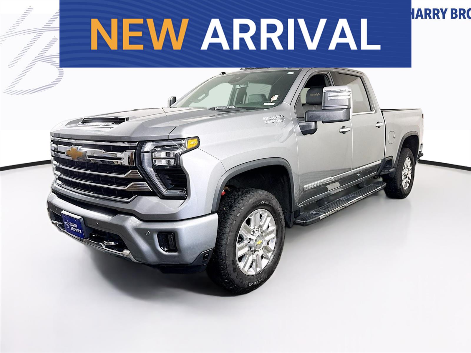 Sterling Gray Metallic 2025 Chevrolet Silverado 3500HD Pickup Truck Four-Wheel Drive Automatic