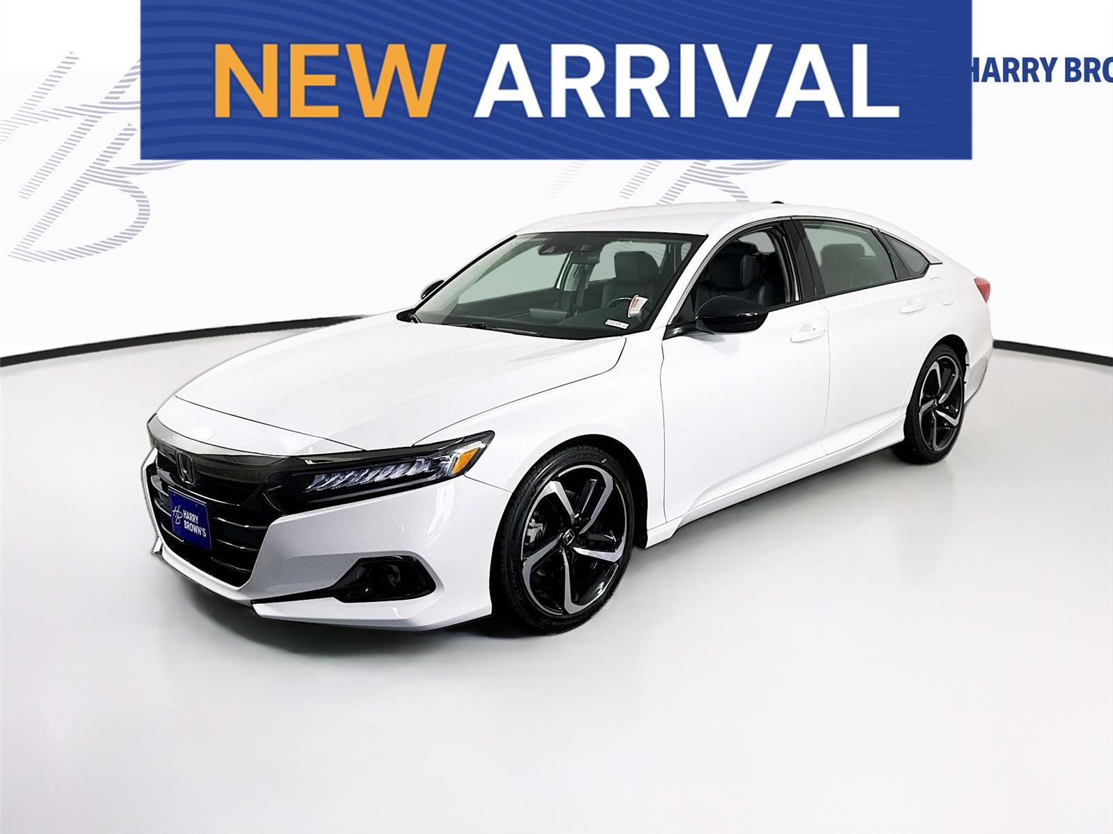 Platinum White Pearl 2021 Honda Accord Sedan Front-Wheel Drive Continuously Variable Transmission