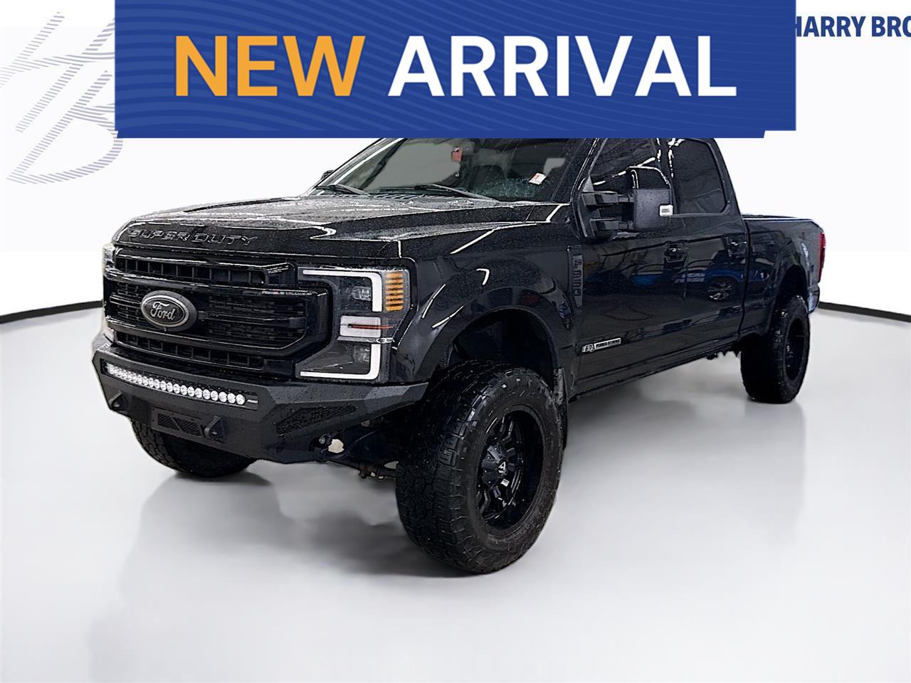 Agate Black 2022 Ford F-350 Super Duty Pickup Truck Four-Wheel Drive Automatic