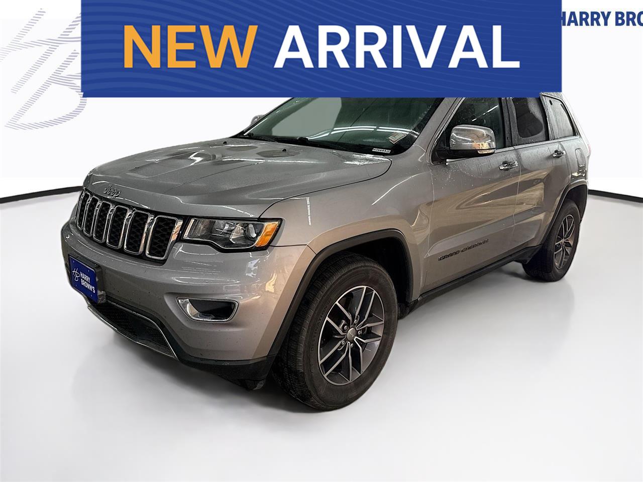 Billet Silver Metallic Clearcoat 2017 Jeep Grand Cherokee SUV / Crossover Four-Wheel Drive 8-Speed Automatic