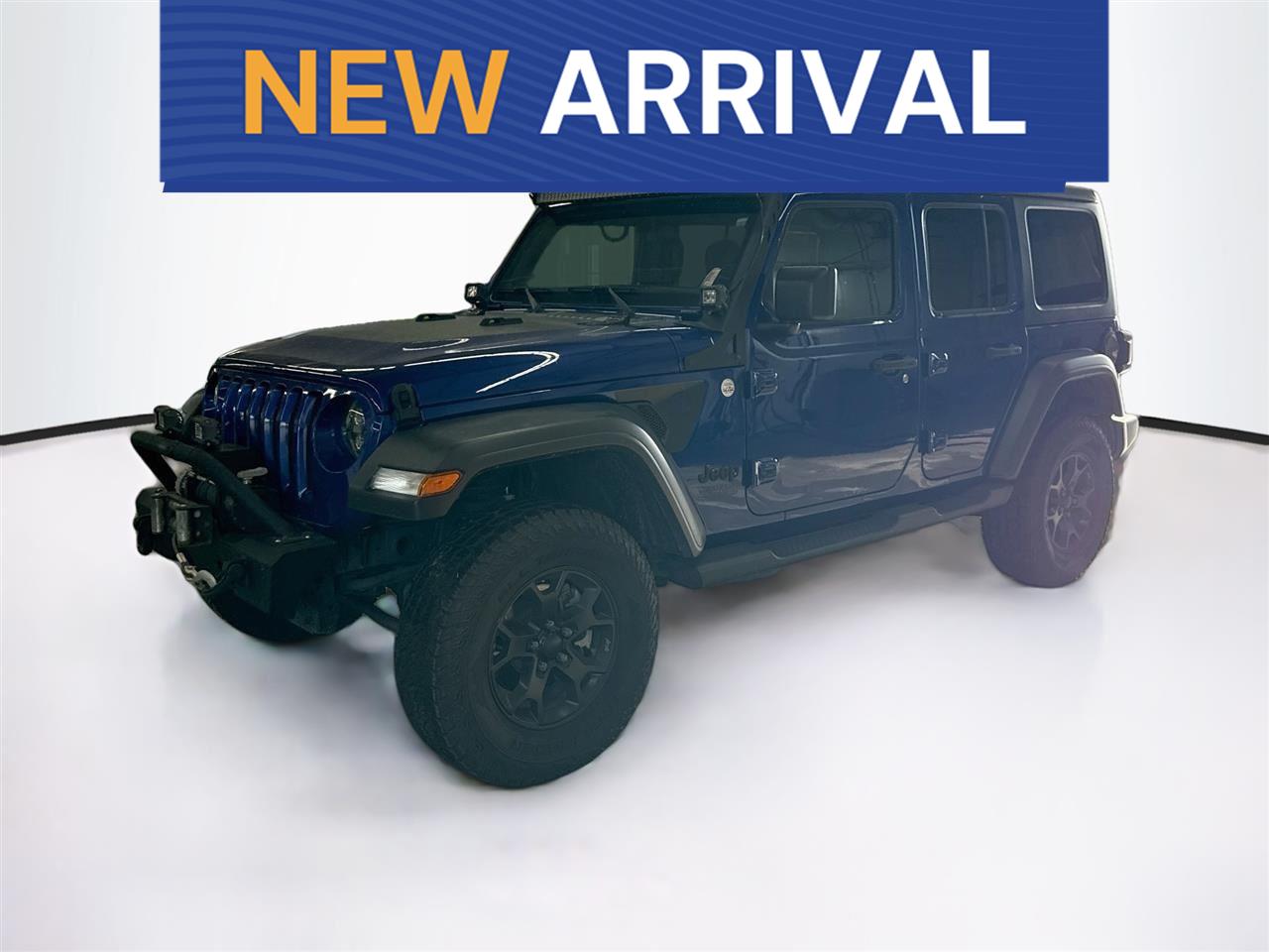 Ocean Blue Metallic Clearcoat 2018 Jeep Wrangler SUV / Crossover Four-Wheel Drive 8-Speed Automatic