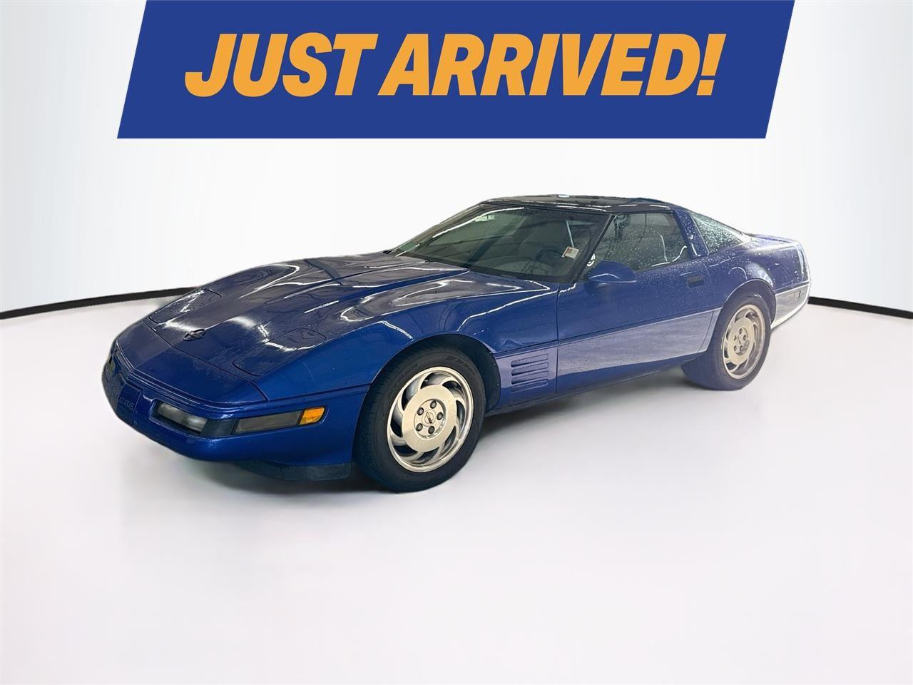 Blue 1994 Chevrolet Corvette Coupe Rear-Wheel Drive