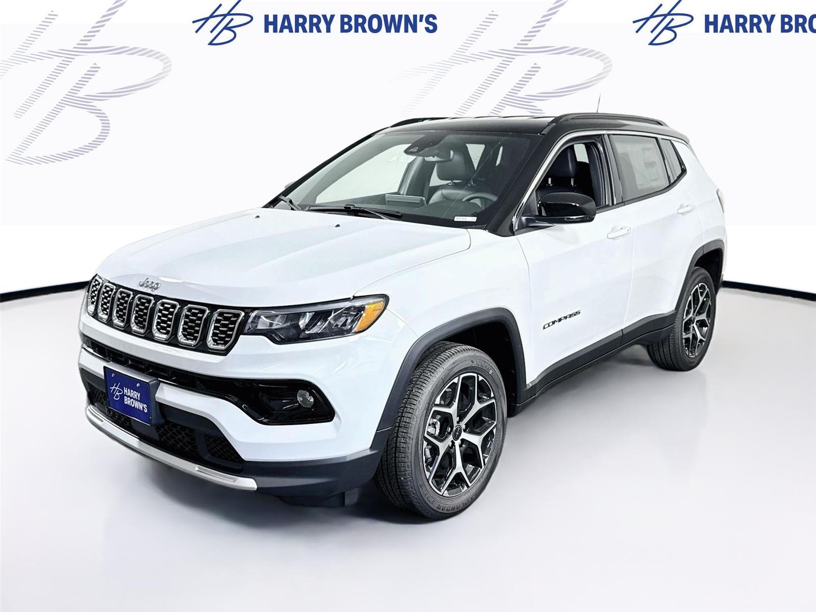 Bright White Clearcoat 2026 Jeep Compass SUV / Crossover Four-Wheel Drive 8-Speed Automatic