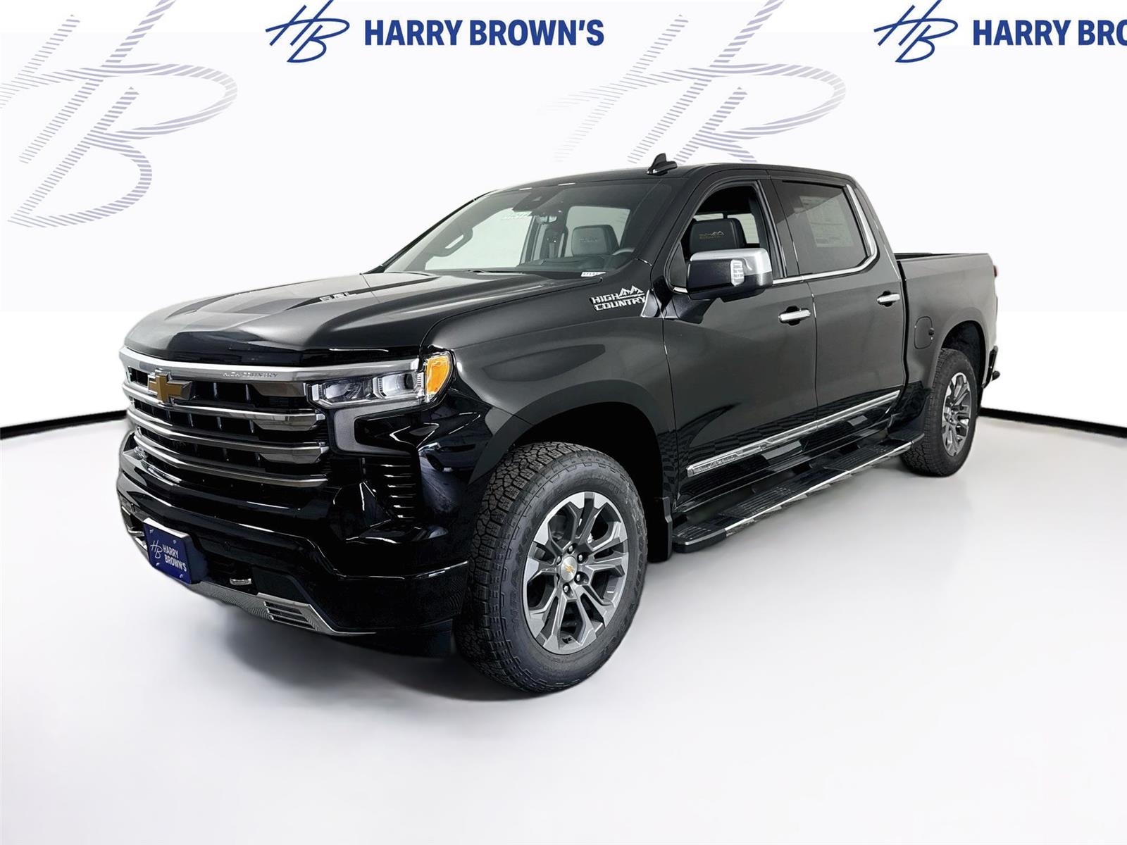 Black 2026 Chevrolet Silverado 1500 Pickup Truck Four-Wheel Drive Automatic