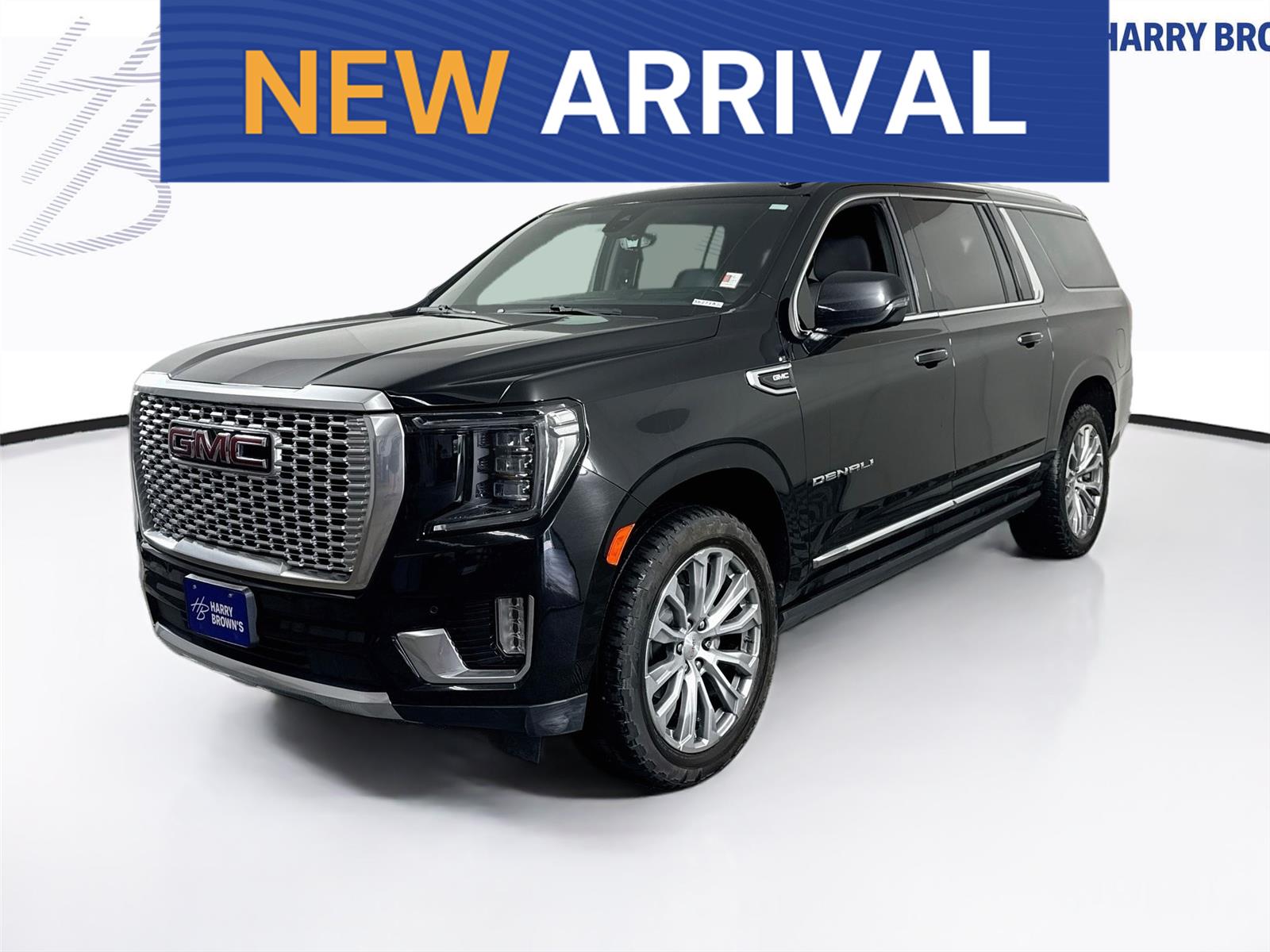 Onyx Black 2022 GMC Yukon XL SUV / Crossover Four-Wheel Drive Automatic