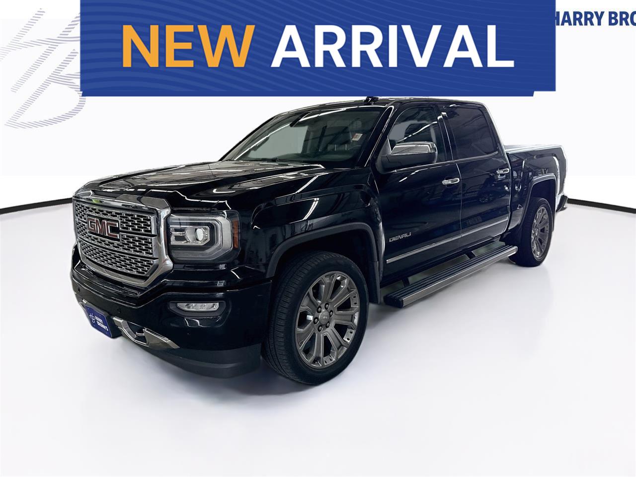 Onyx Black 2018 GMC Sierra 1500 Pickup Truck Four-Wheel Drive 8-Speed Automatic
