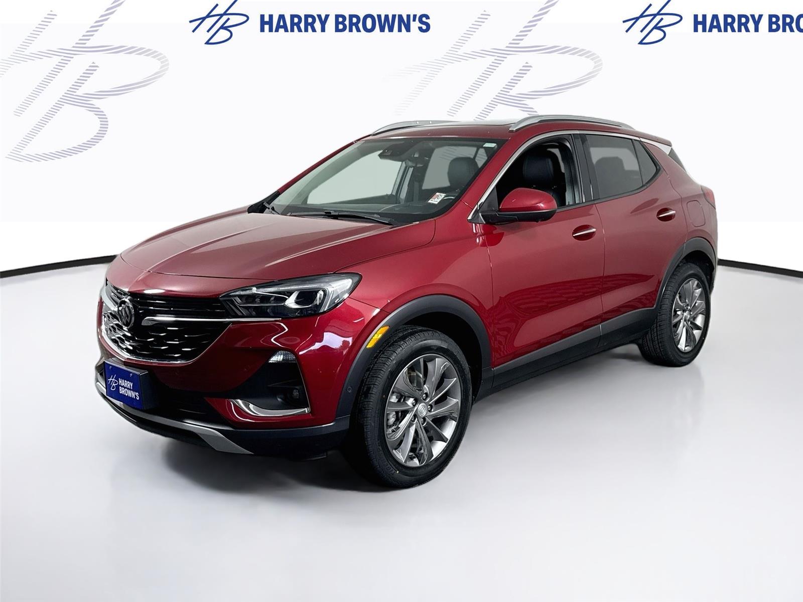 Chili Red Metallic 2021 Buick Encore GX SUV / Crossover All-Wheel Drive 9-Speed Automatic