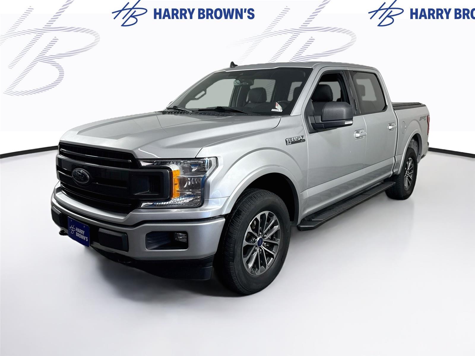 Ingot Silver 2019 Ford F-150 Pickup Truck Four-Wheel Drive Automatic