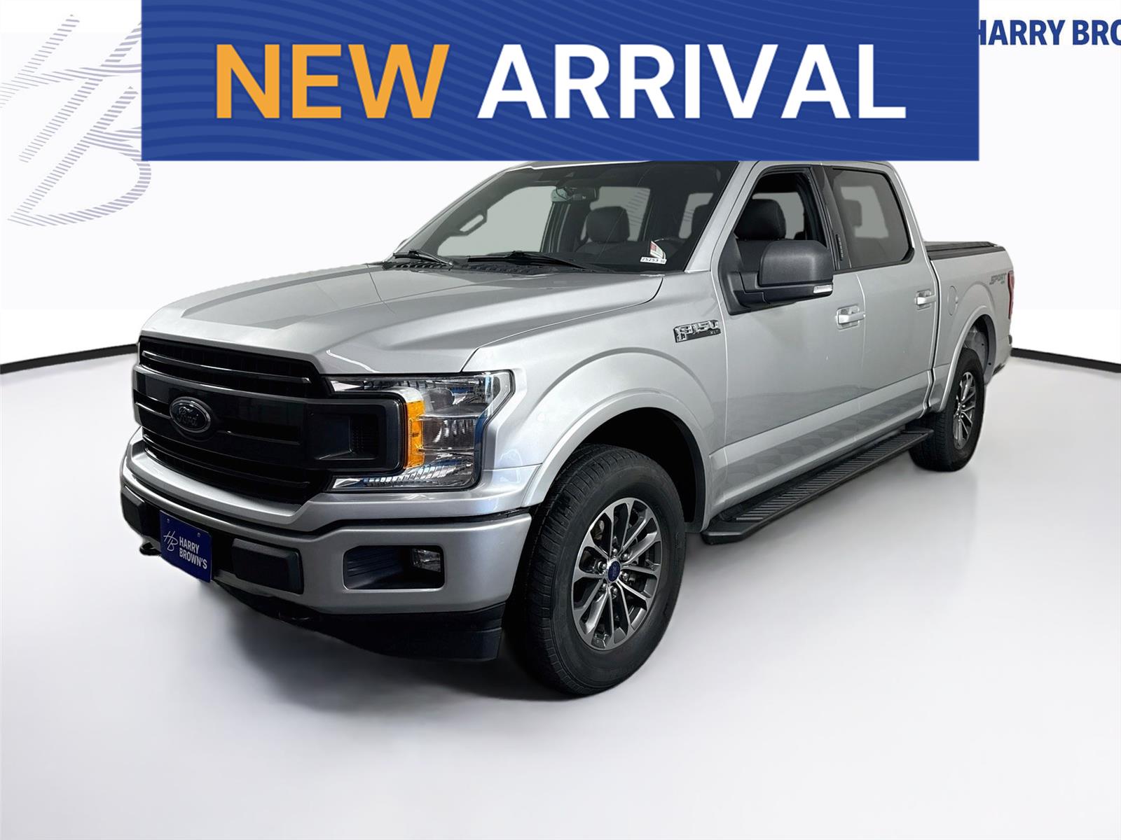 Ingot Silver 2019 Ford F-150 Pickup Truck Four-Wheel Drive Automatic