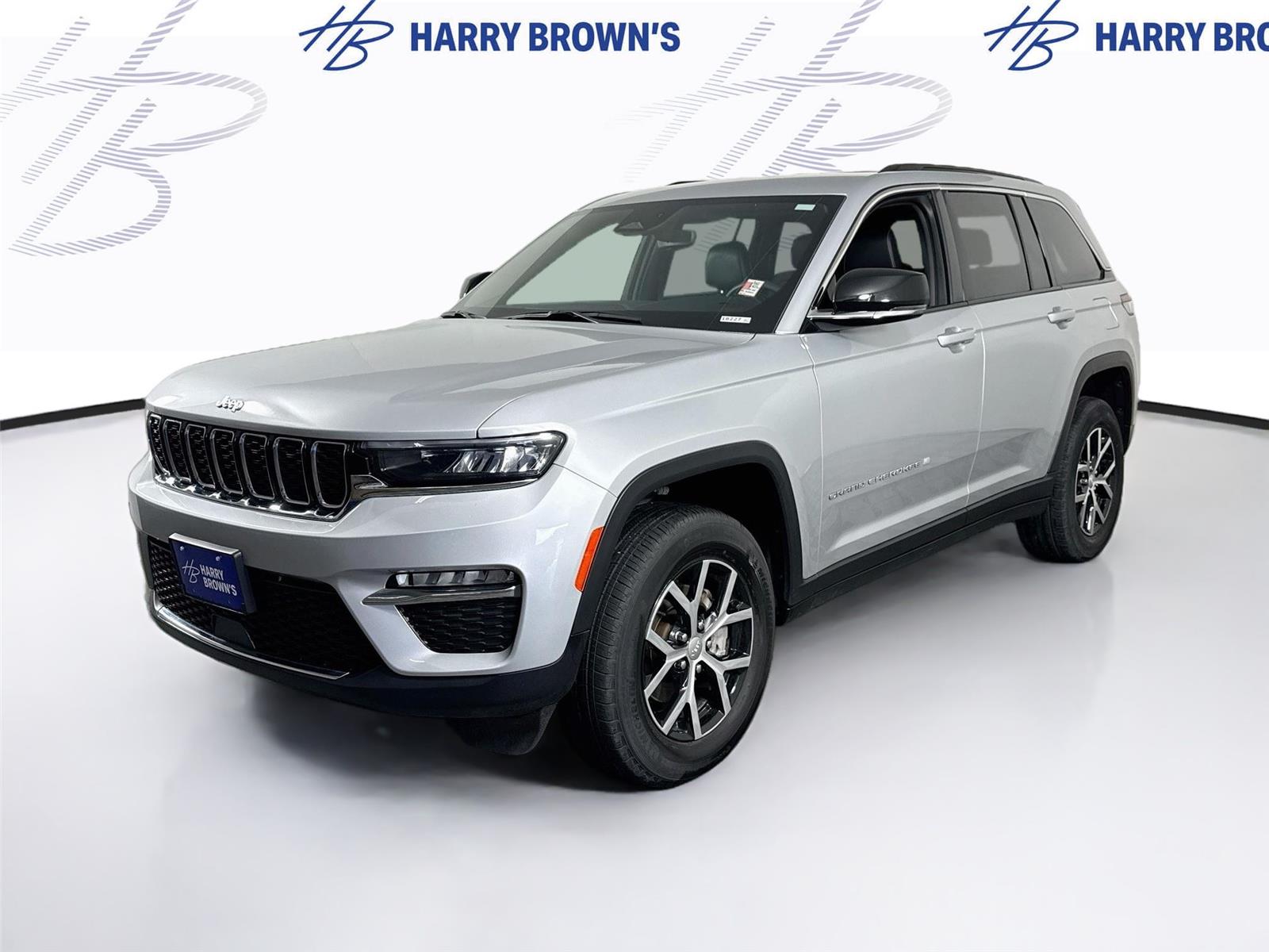 Silver Zynith 2024 Jeep Grand Cherokee SUV / Crossover Four-Wheel Drive 8-Speed Automatic