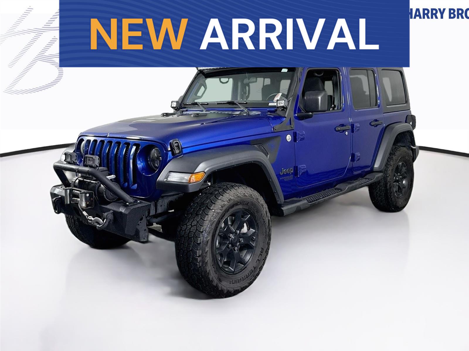 Ocean Blue Metallic Clearcoat 2018 Jeep Wrangler SUV / Crossover Four-Wheel Drive 8-Speed Automatic