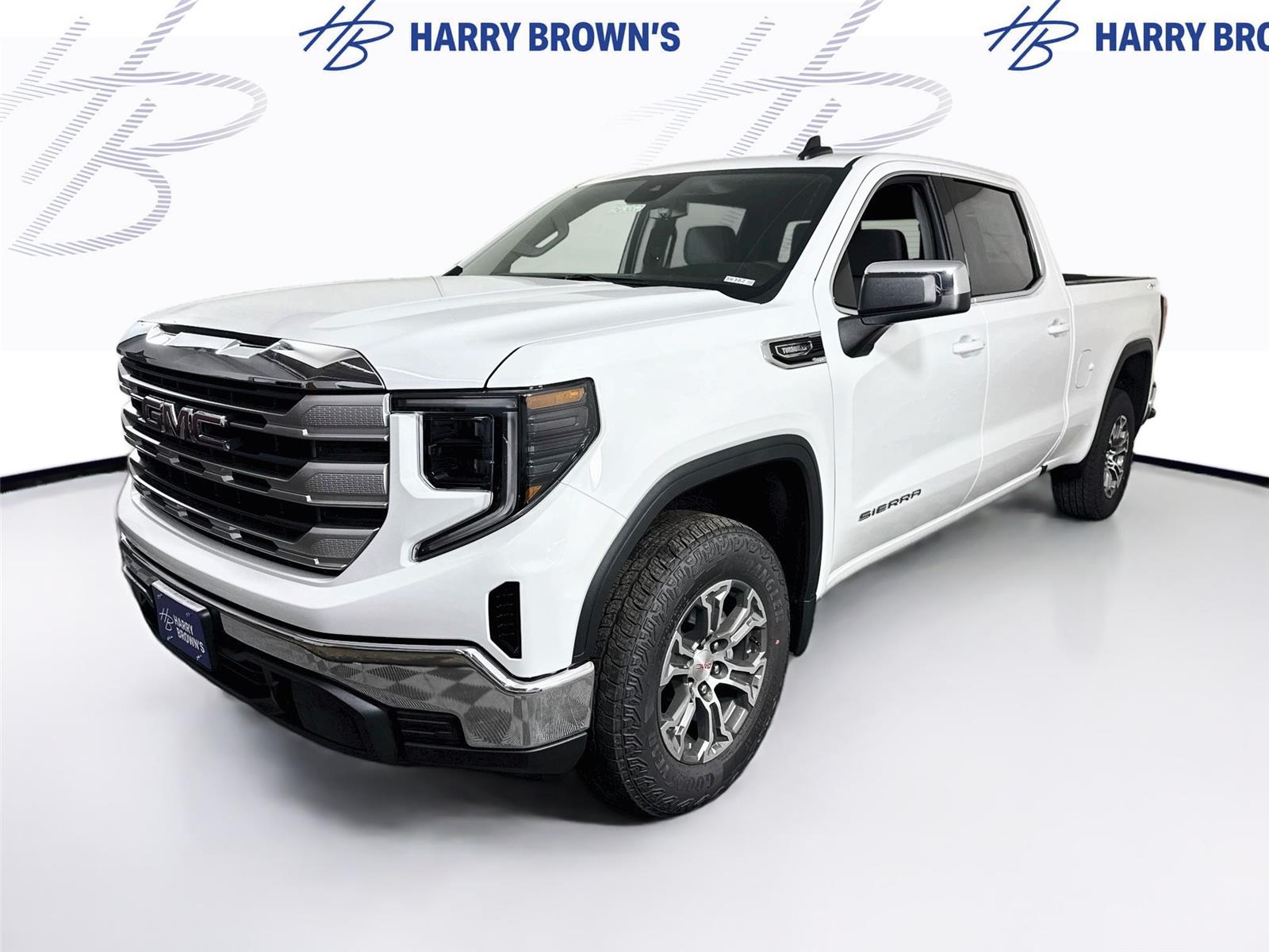 Summit White 2026 GMC Sierra 1500 Pickup Truck Four-Wheel Drive 8-Speed Automatic