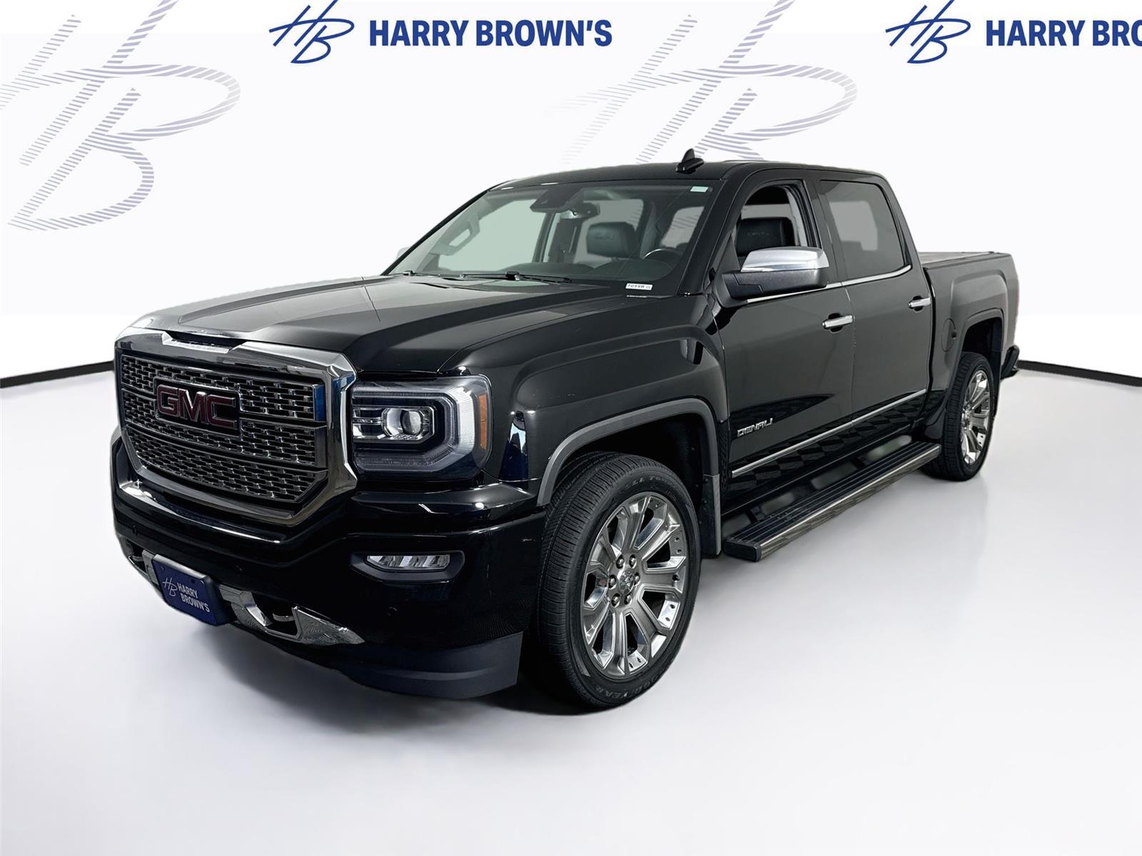 Onyx Black 2018 GMC Sierra 1500 Pickup Truck Four-Wheel Drive 8-Speed Automatic